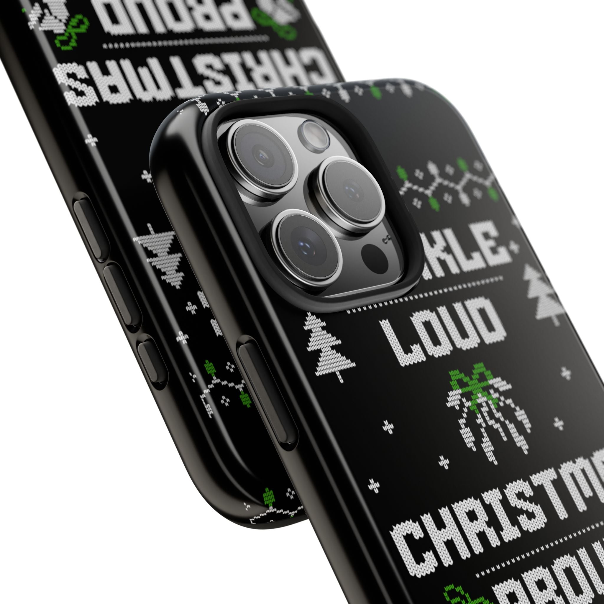 Christmas Proud Tough Phone Cases with Cool Illustrations