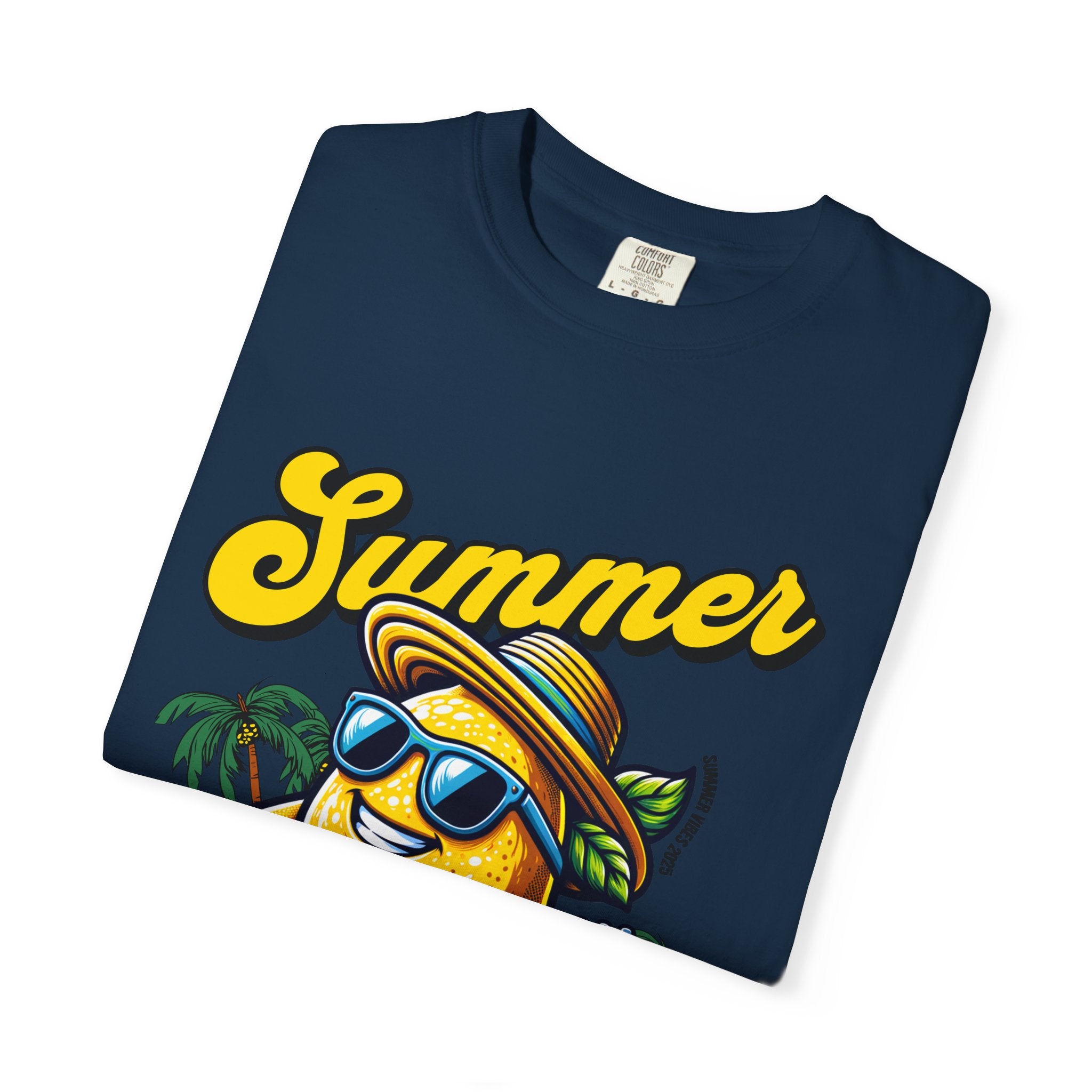 Summer Vibes Unisex Garment-Dyed T-Shirt
