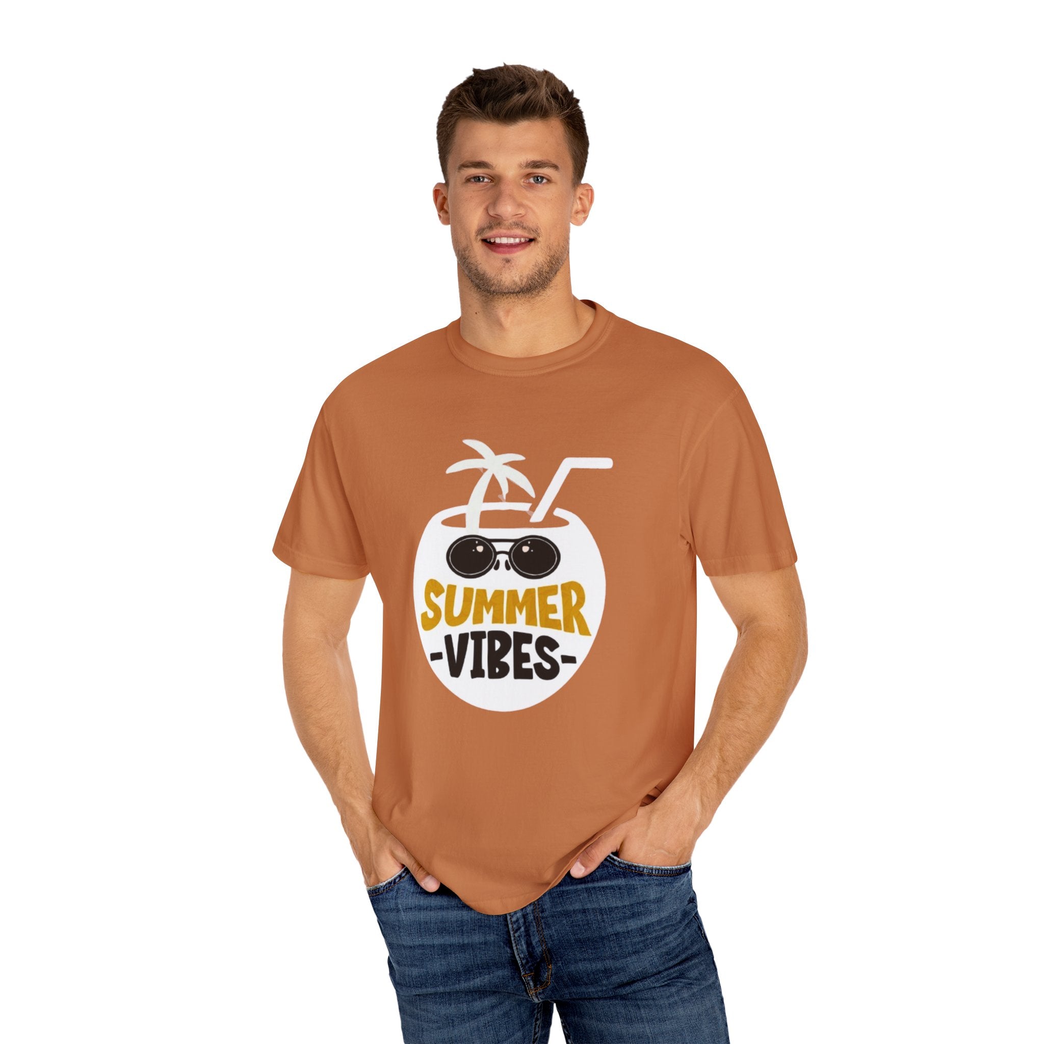 Summer Vibes 2025 Unisex Garment-Dyed T-Shirt