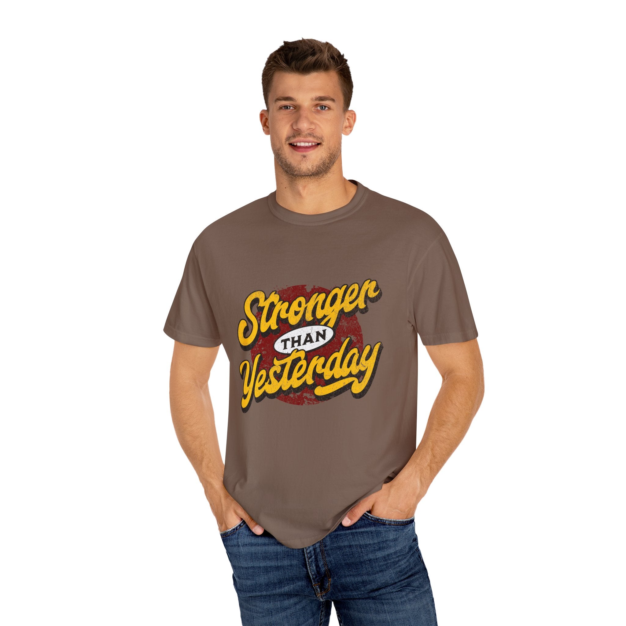 Strength In Every Stitch Unisex Garment-Dyed T-shirt