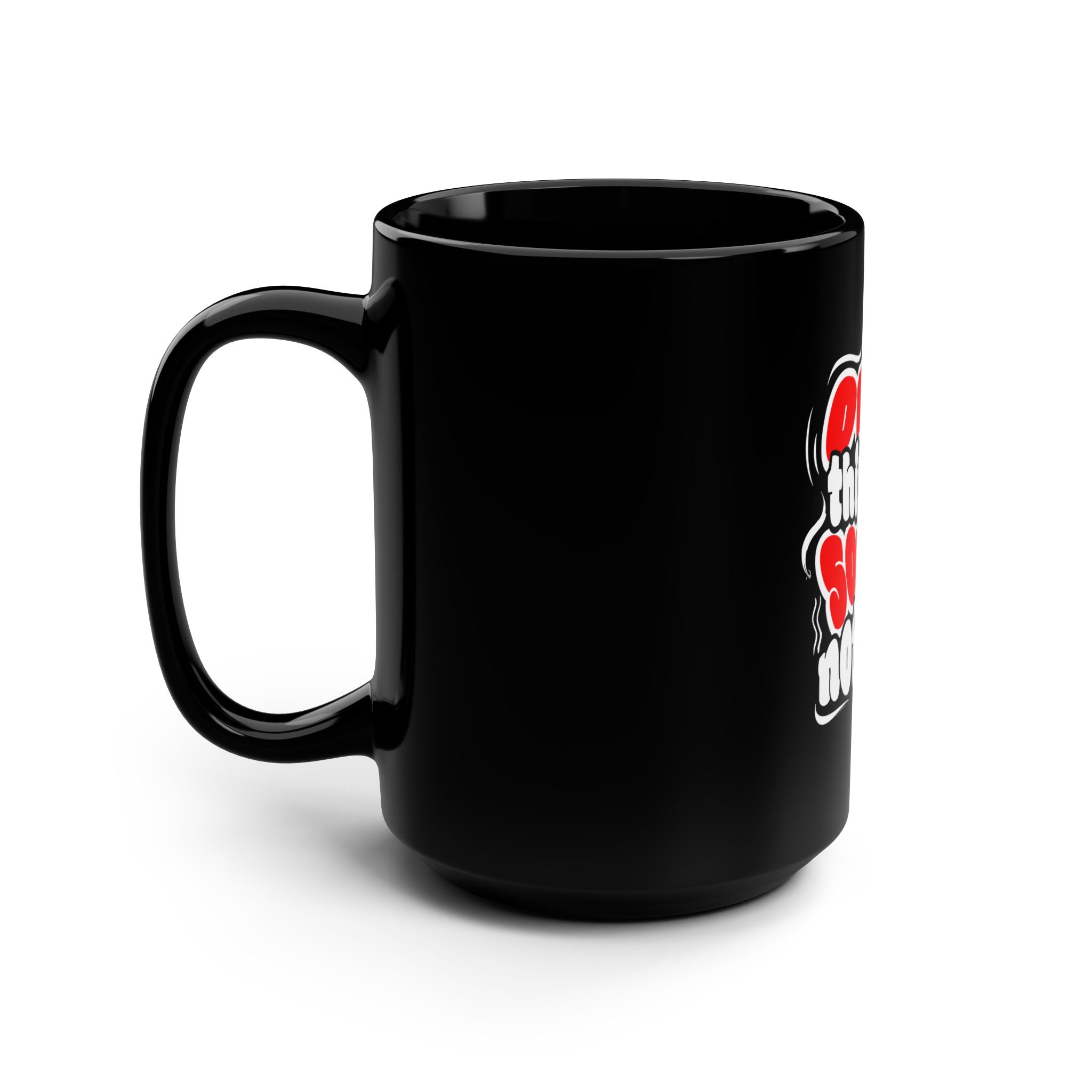 Mug Motivation for Overthinking Solutions 15oz Black