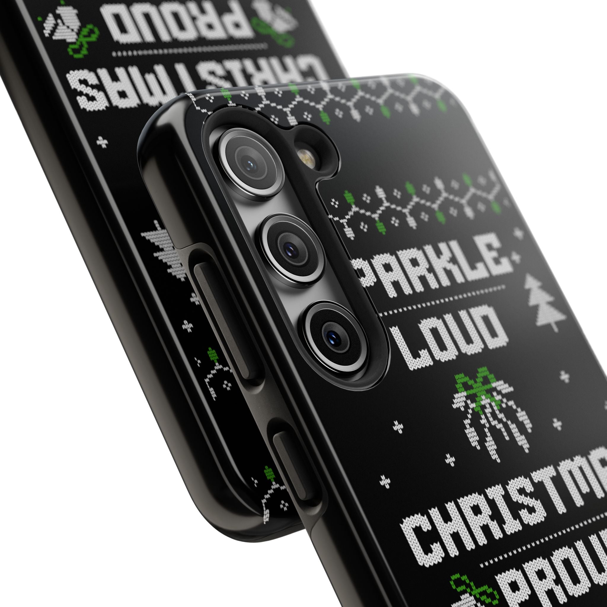 Christmas Proud Tough Phone Cases with Cool Illustrations