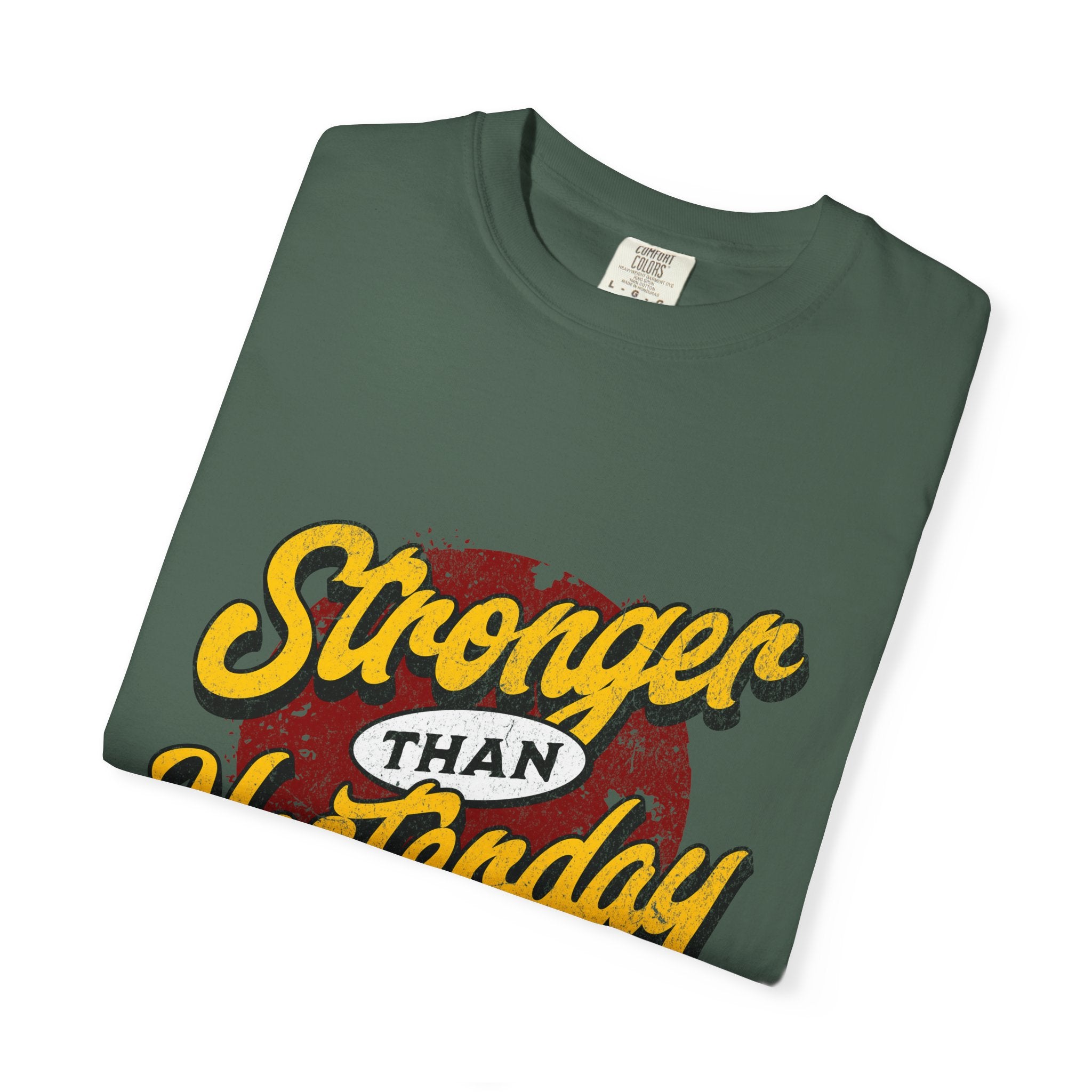 Strength In Every Stitch Unisex Garment-Dyed T-shirt