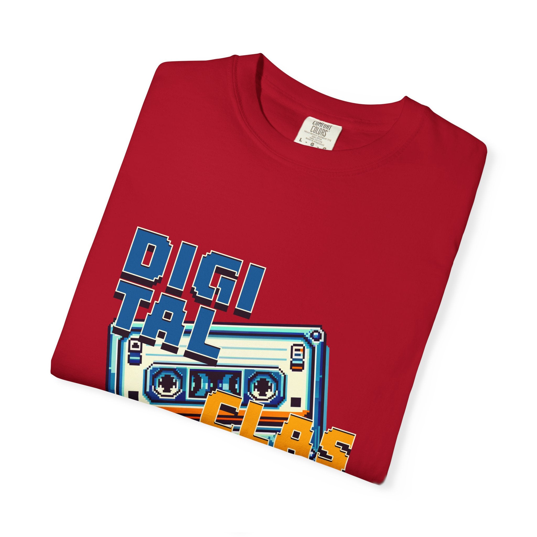 Digital Classics Retro Design Unisex Garment-Dyed T-Shirt