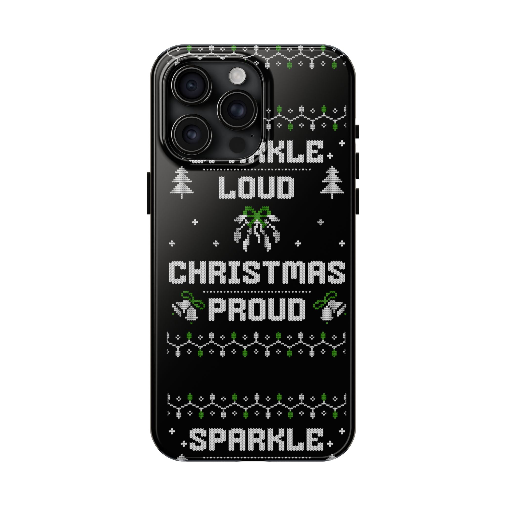 Christmas Proud Tough Phone Cases with Cool Illustrations