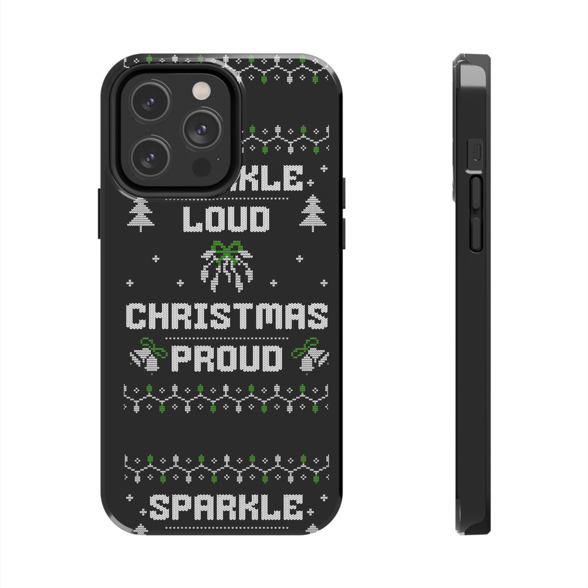 Christmas Proud Tough Phone Cases with Cool Illustrations
