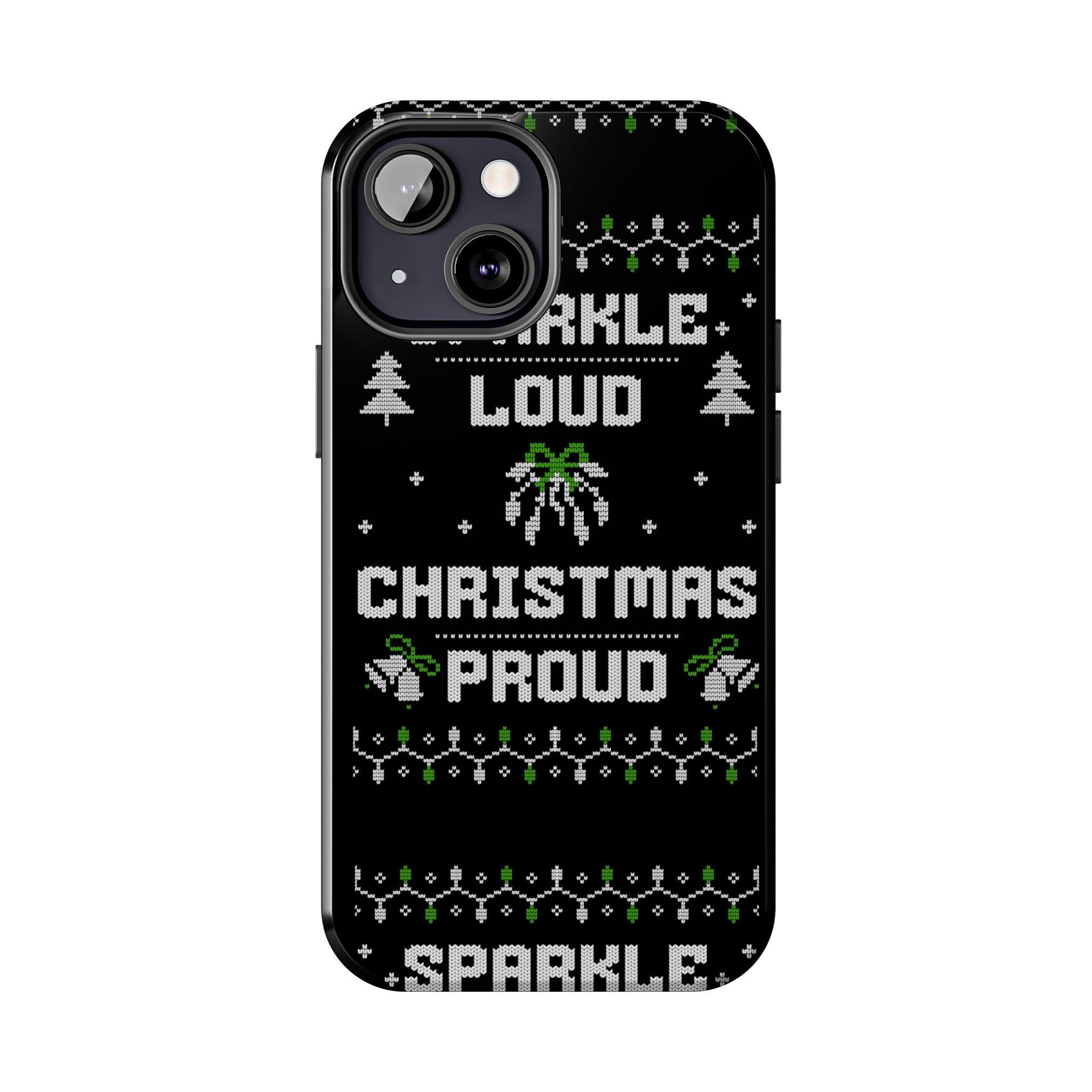 Christmas Proud Tough Phone Cases with Cool Illustrations