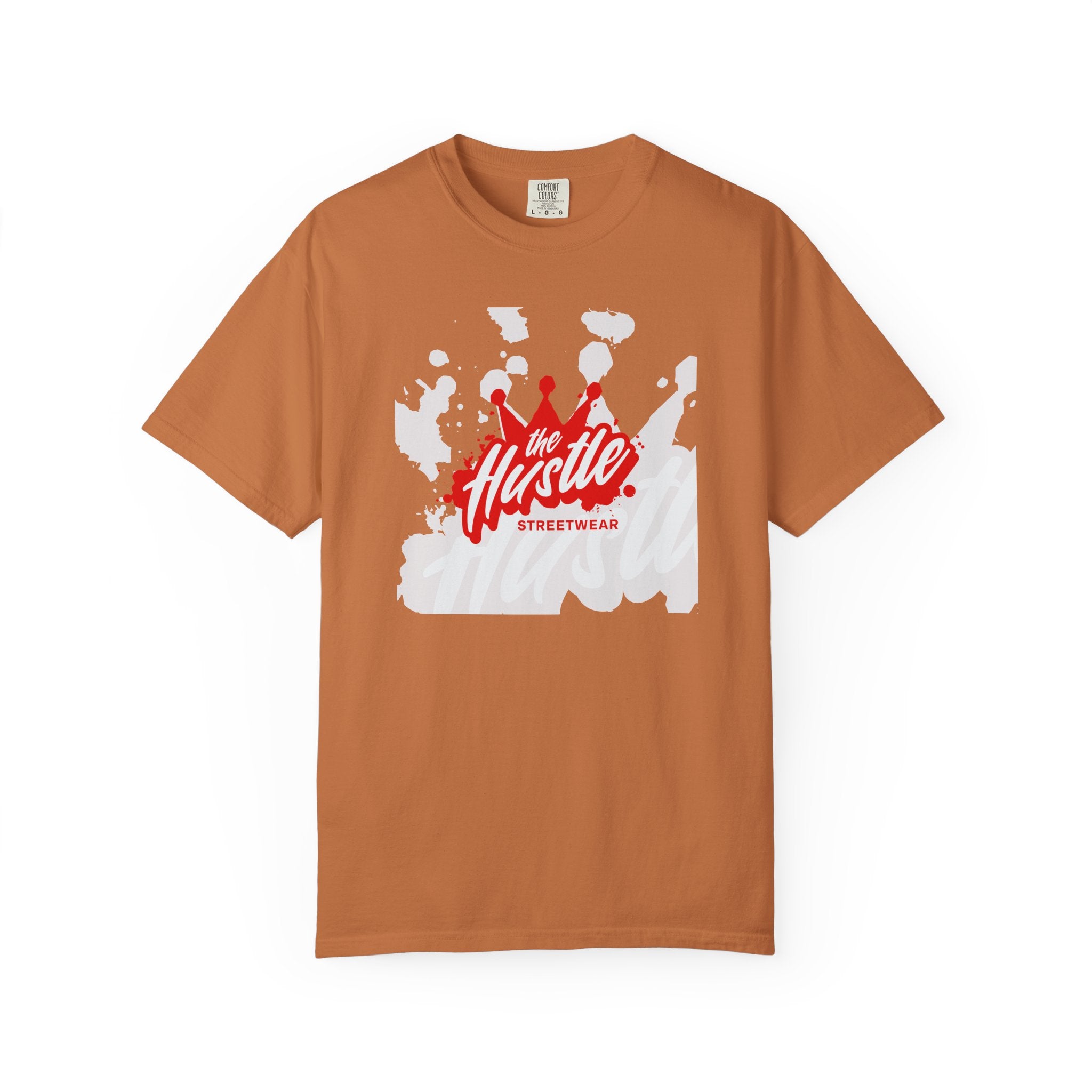 Red Hustle Streewear unisex Garment-Dyed T-Shirt