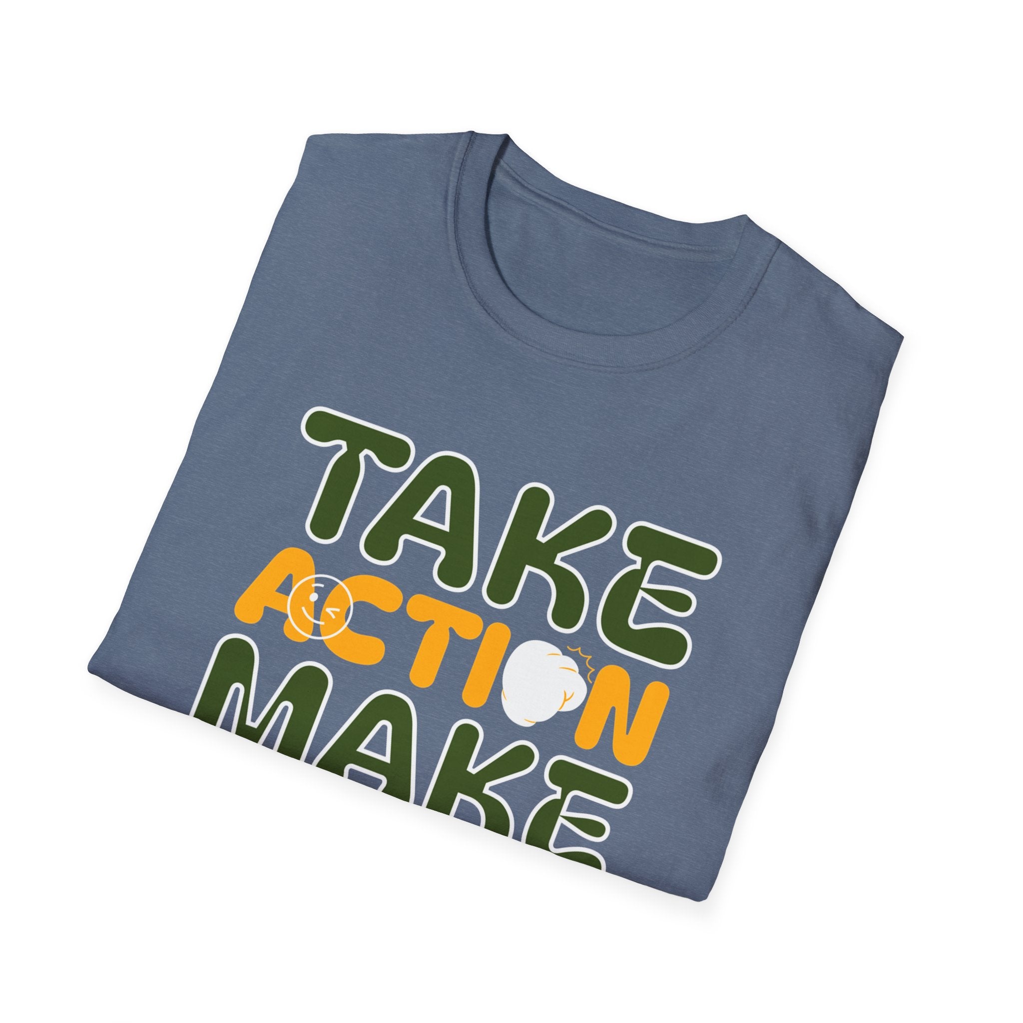 Take Action Make Progress- Sonhco Motivation T-Shirt