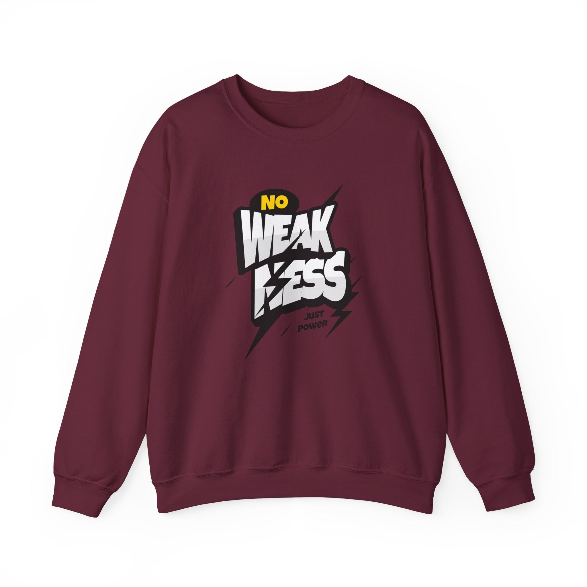 No Weakness Just Power - Sonhco Motivation Sweatshirt