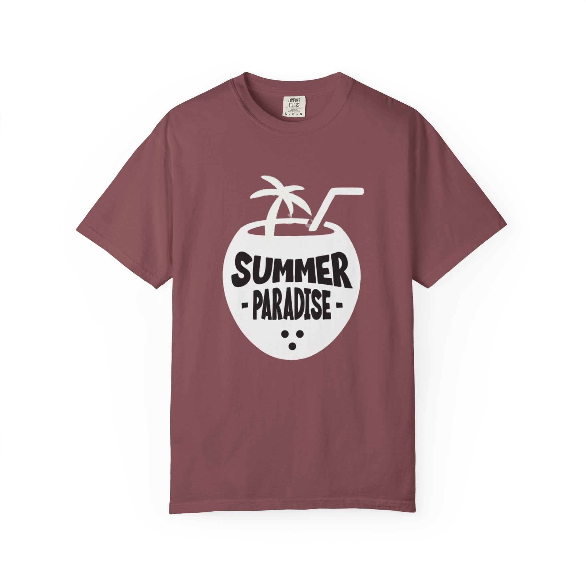 Summer Vibes Paradise 2025 Unisex Garment-Dyed T-Shirt