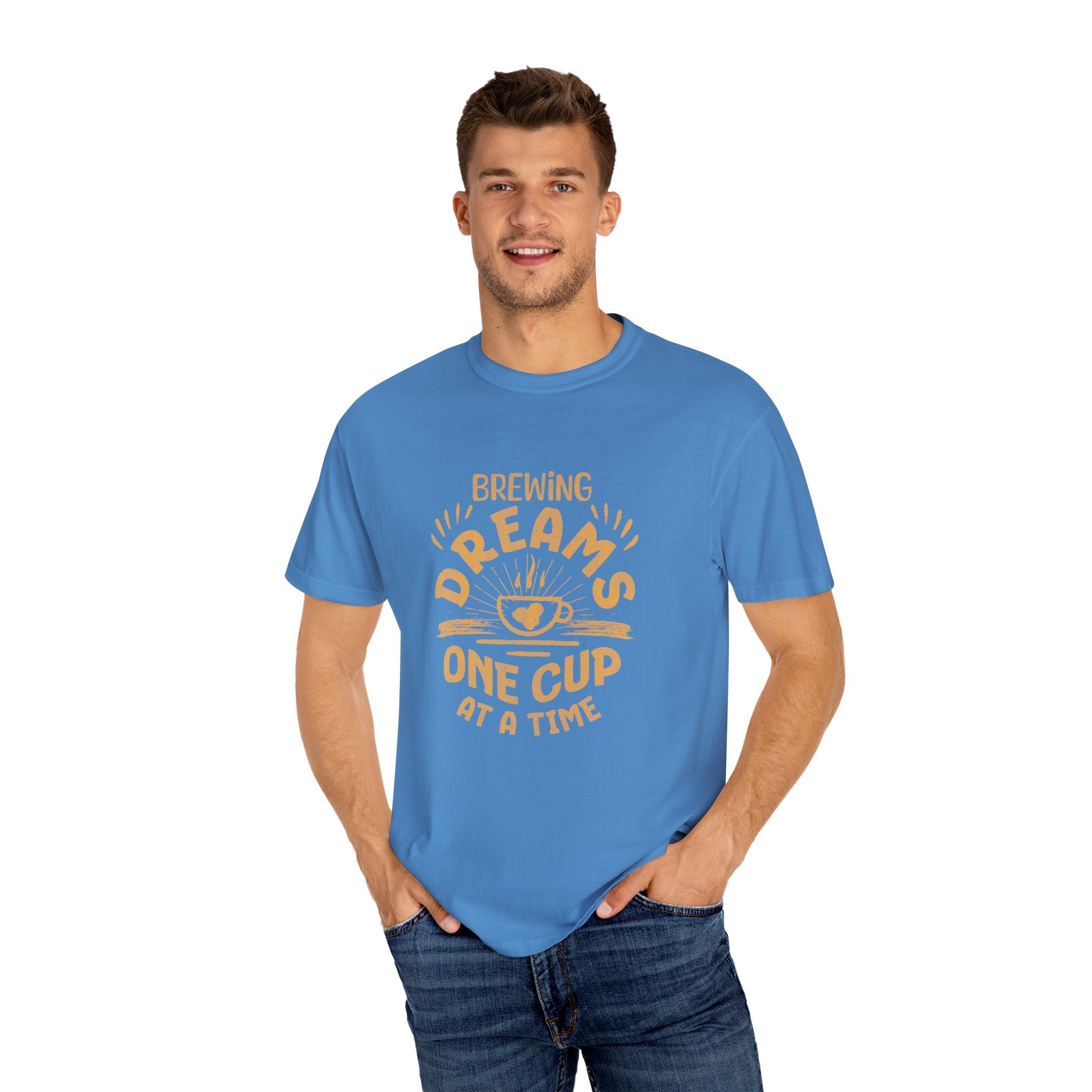 Brewing Dreams Unisex Garment-Dyed T-Shirt