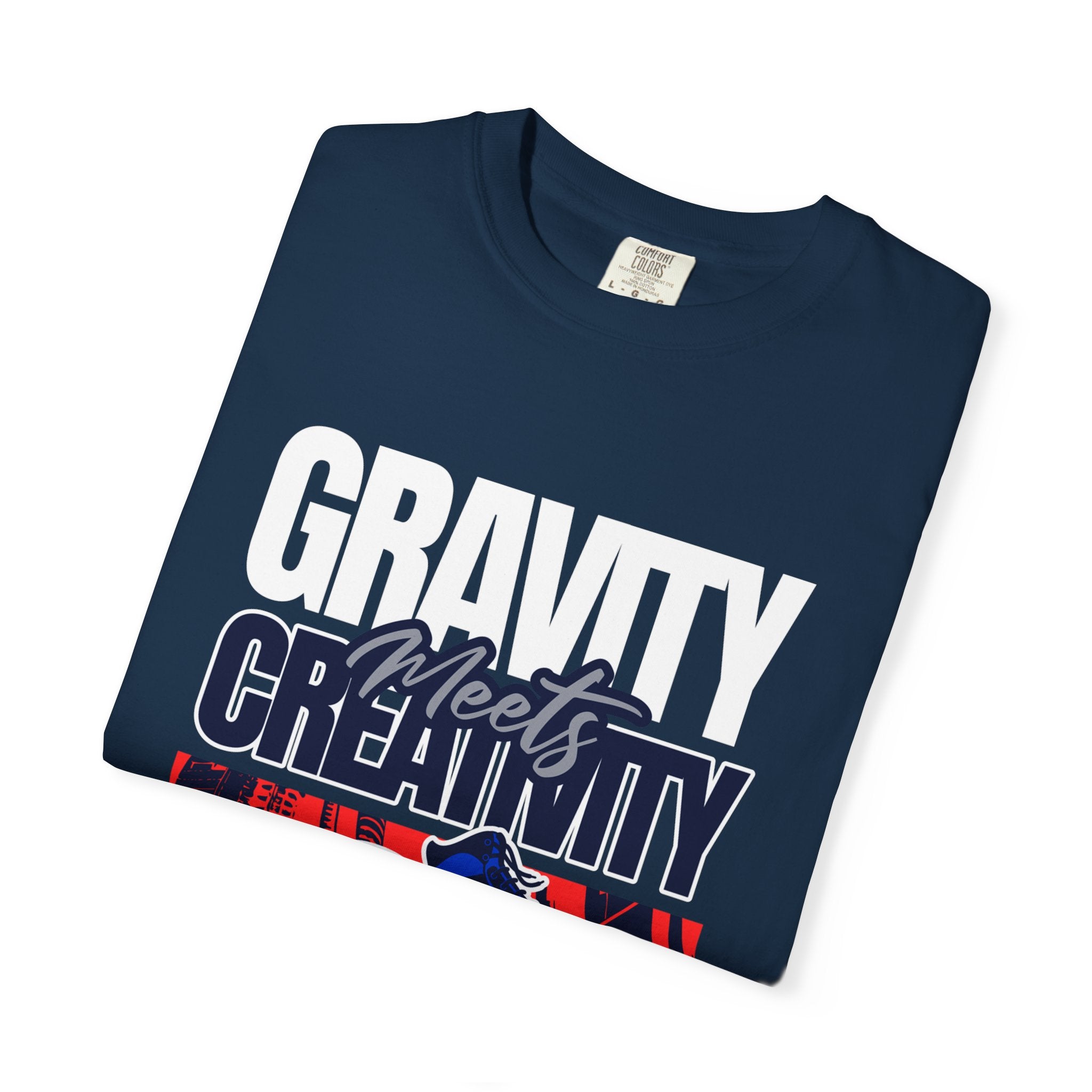 Gravity Meets Creativity 2026 unisex Garment-Dyed T-Shirt
