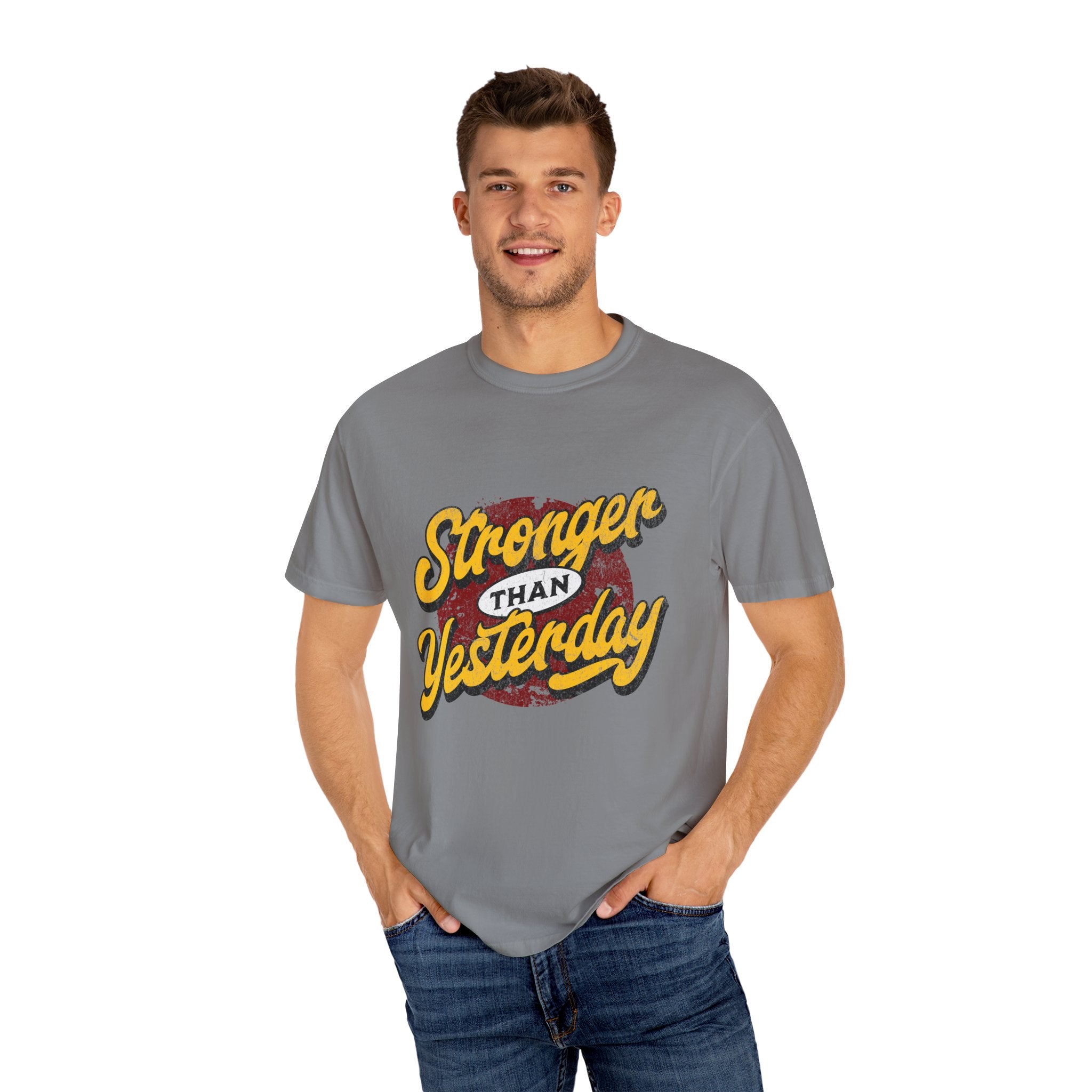 Strength In Every Stitch Unisex Garment-Dyed T-shirt