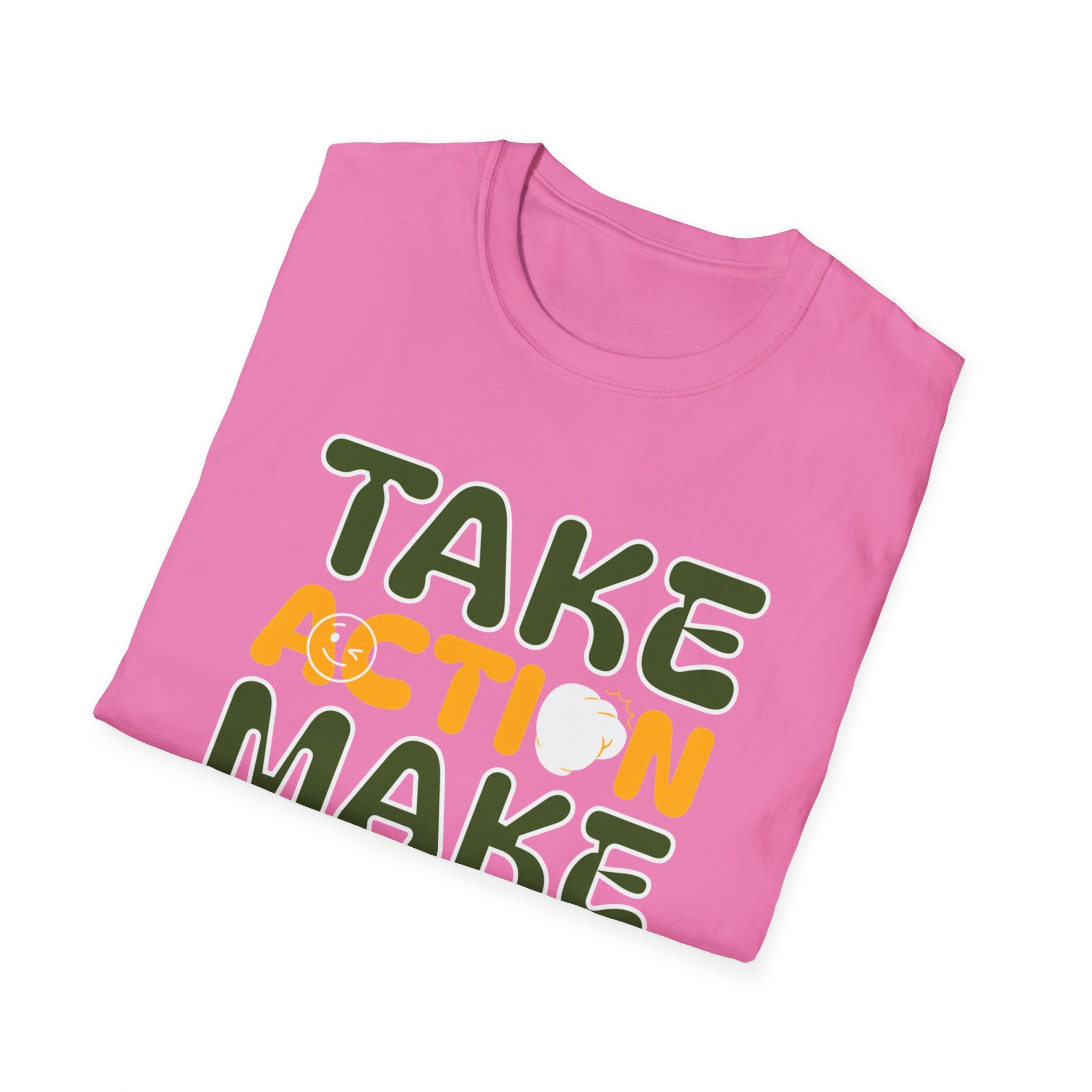 Take Action Make Progress- Sonhco Motivation T-Shirt