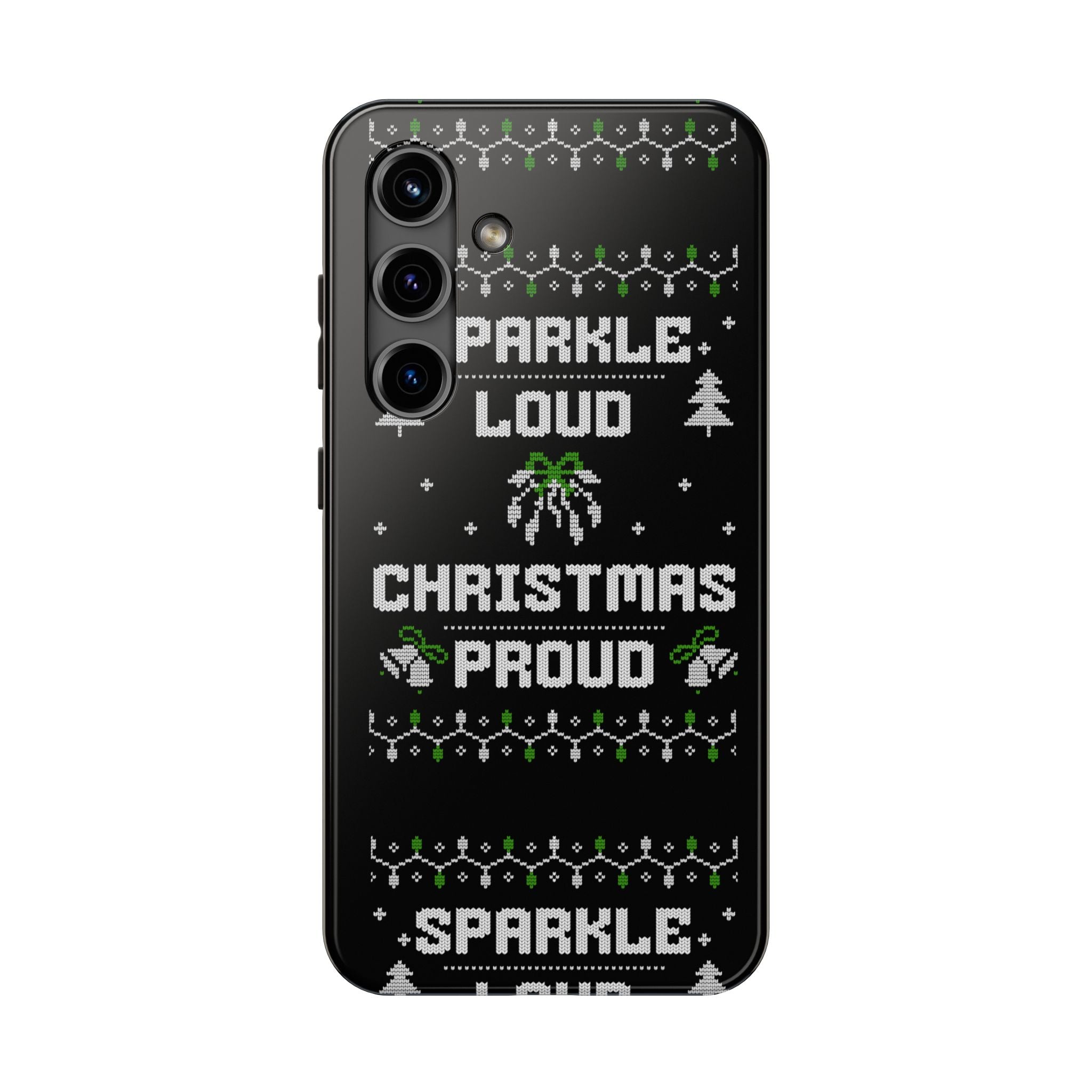 Christmas Proud Tough Phone Cases with Cool Illustrations