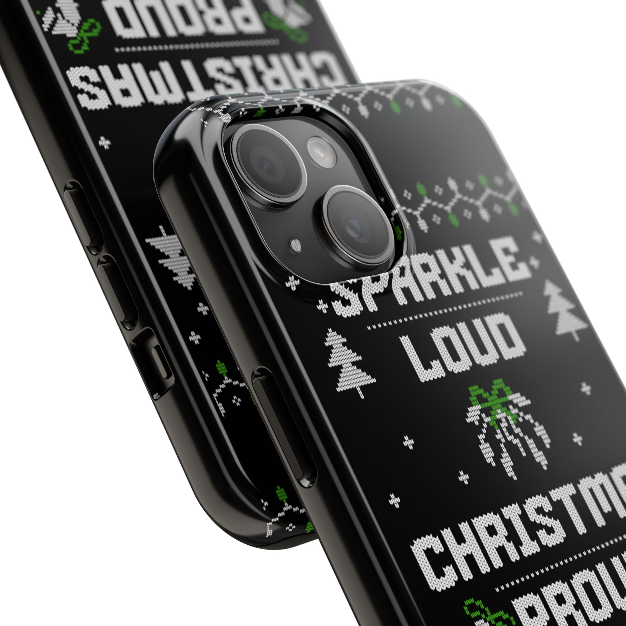 Christmas Proud Tough Phone Cases with Cool Illustrations