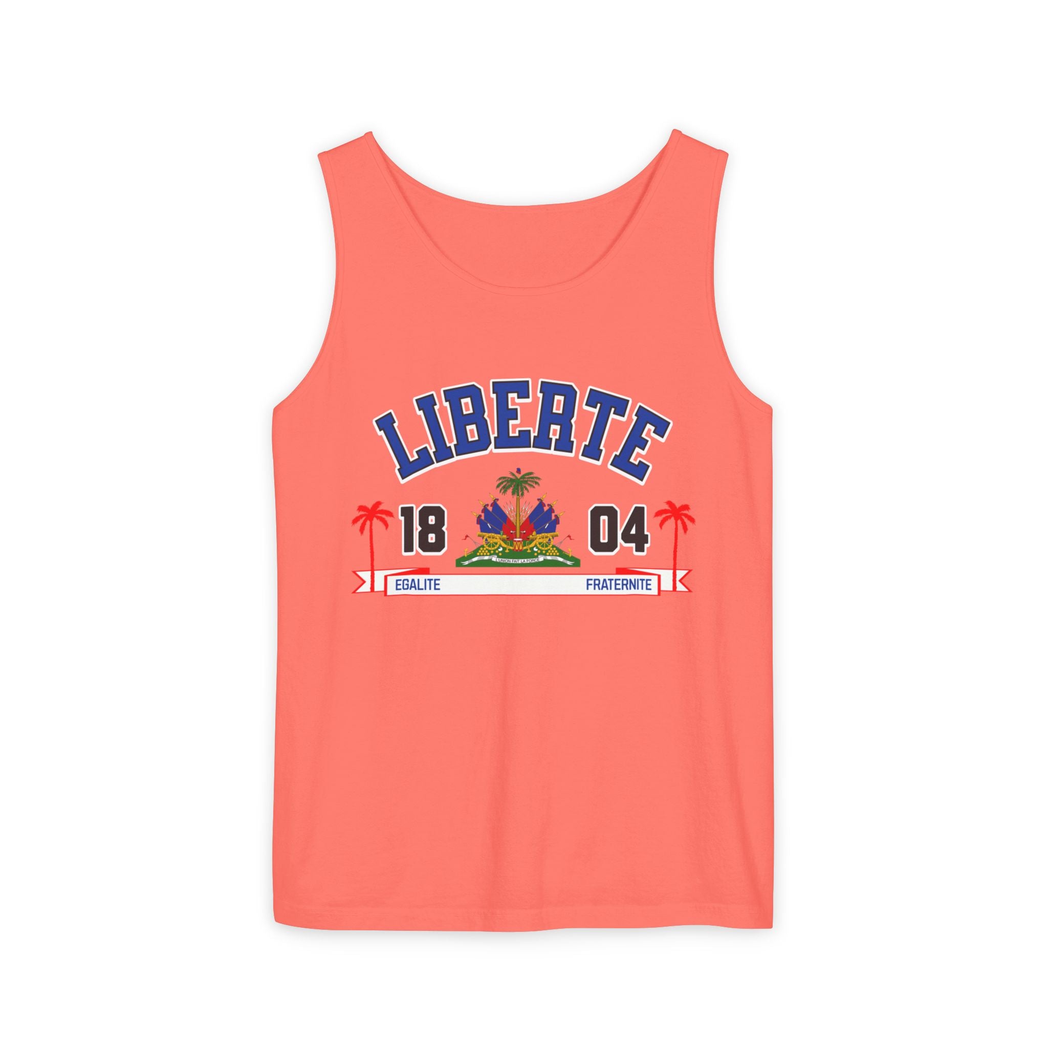 Liberte Egalite Fraternite - Unisex Garment-Dyed Tank Top