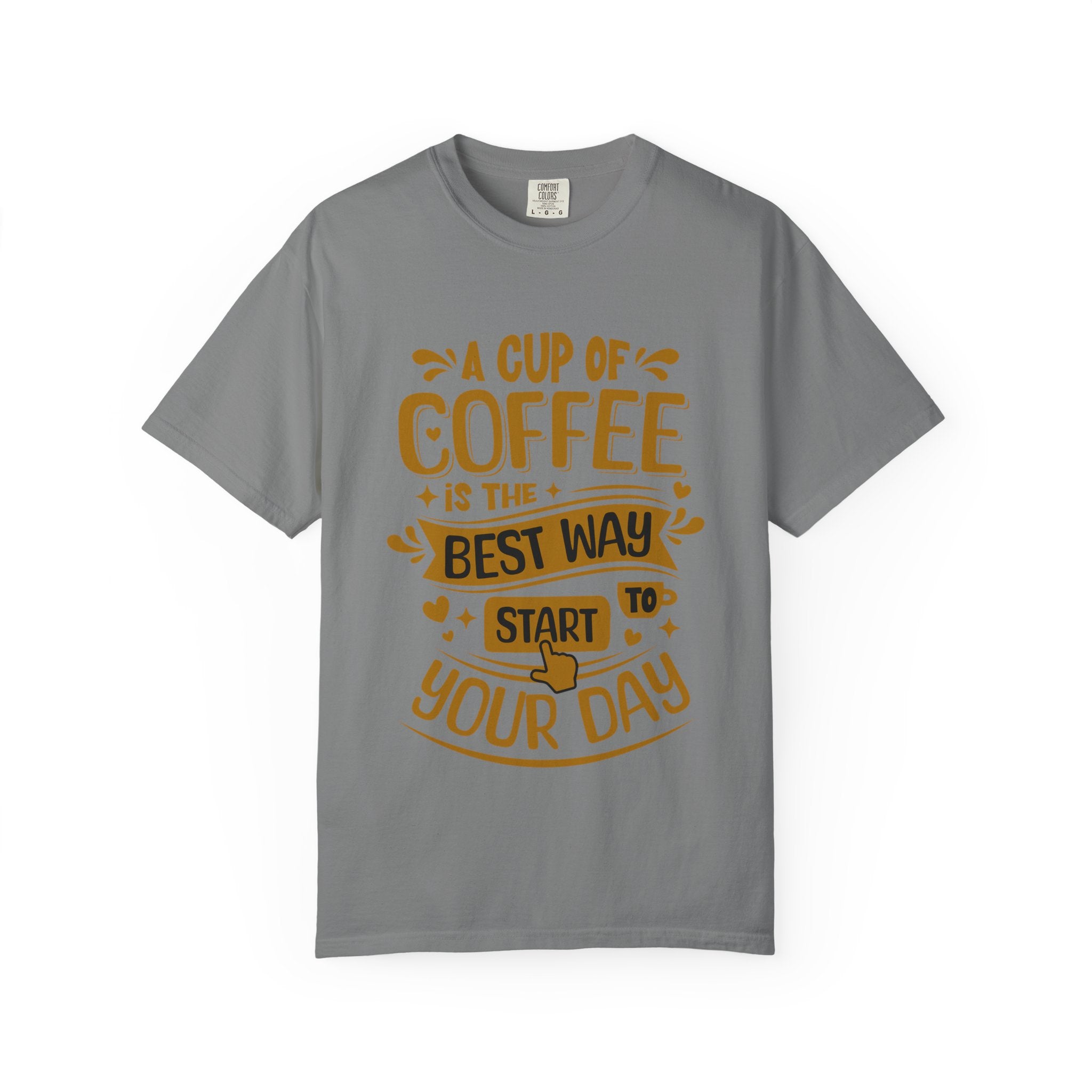 Coffee Lover's Unisex Sonhco T-shirt - A Cup Of Coffee Is The Best Way to Start Your Day