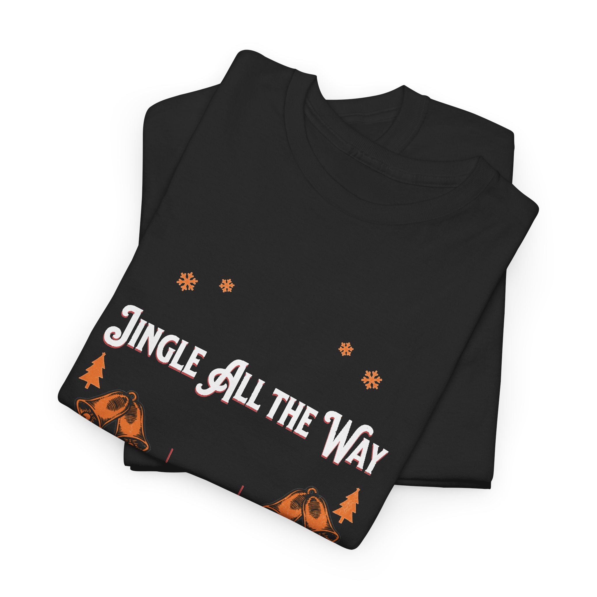 Jingle All the Way Graphic Tee — Vintage Christmas Holiday T-Shirt