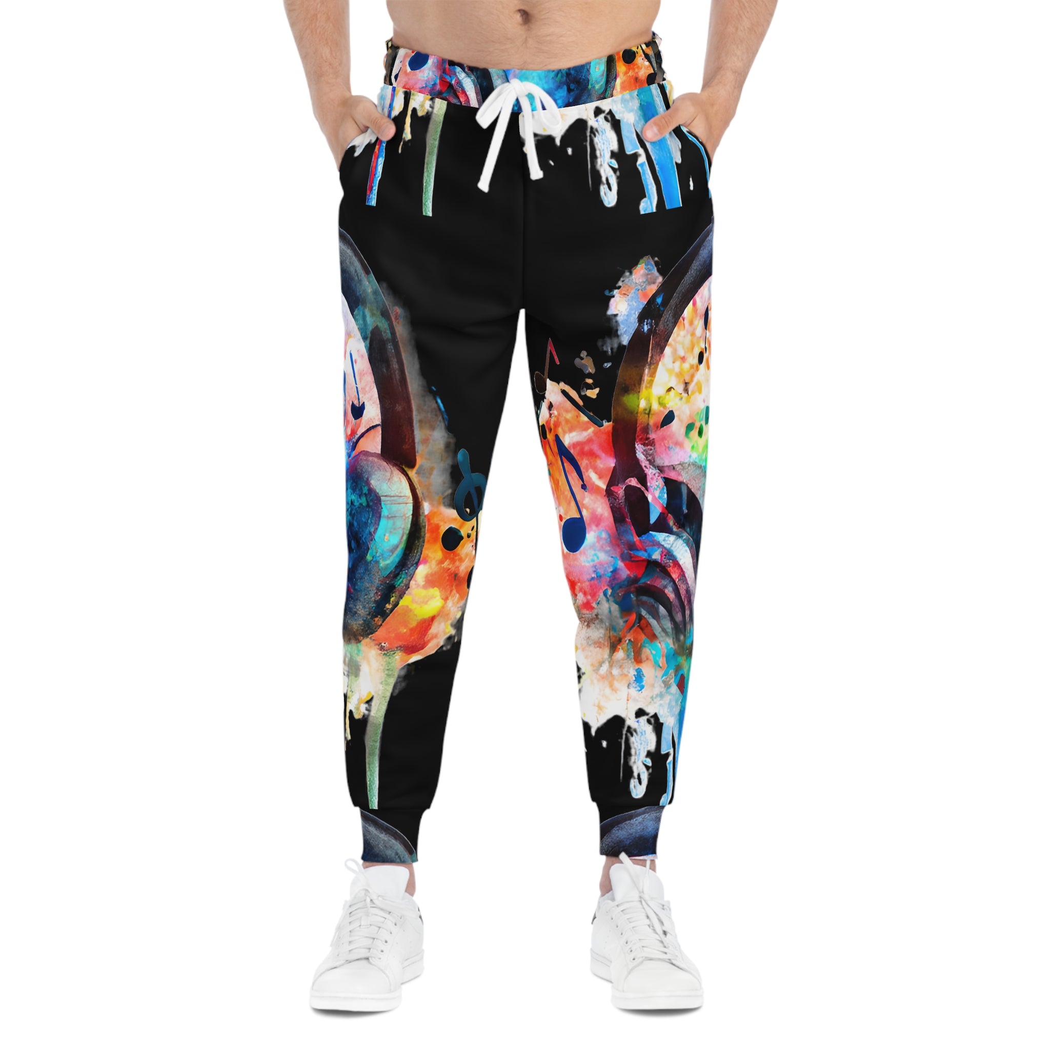 Headphone Graffiti - Athletic Joggers