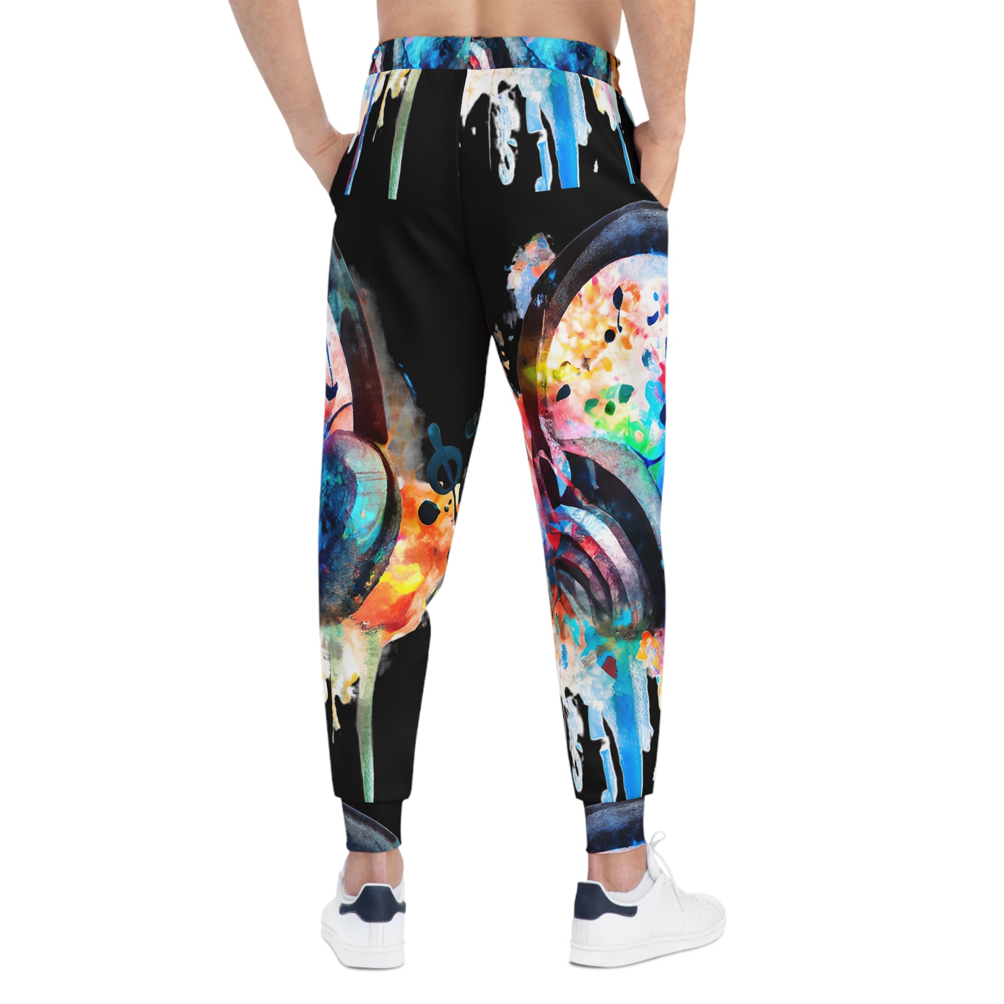 Headphone Graffiti - Athletic Joggers