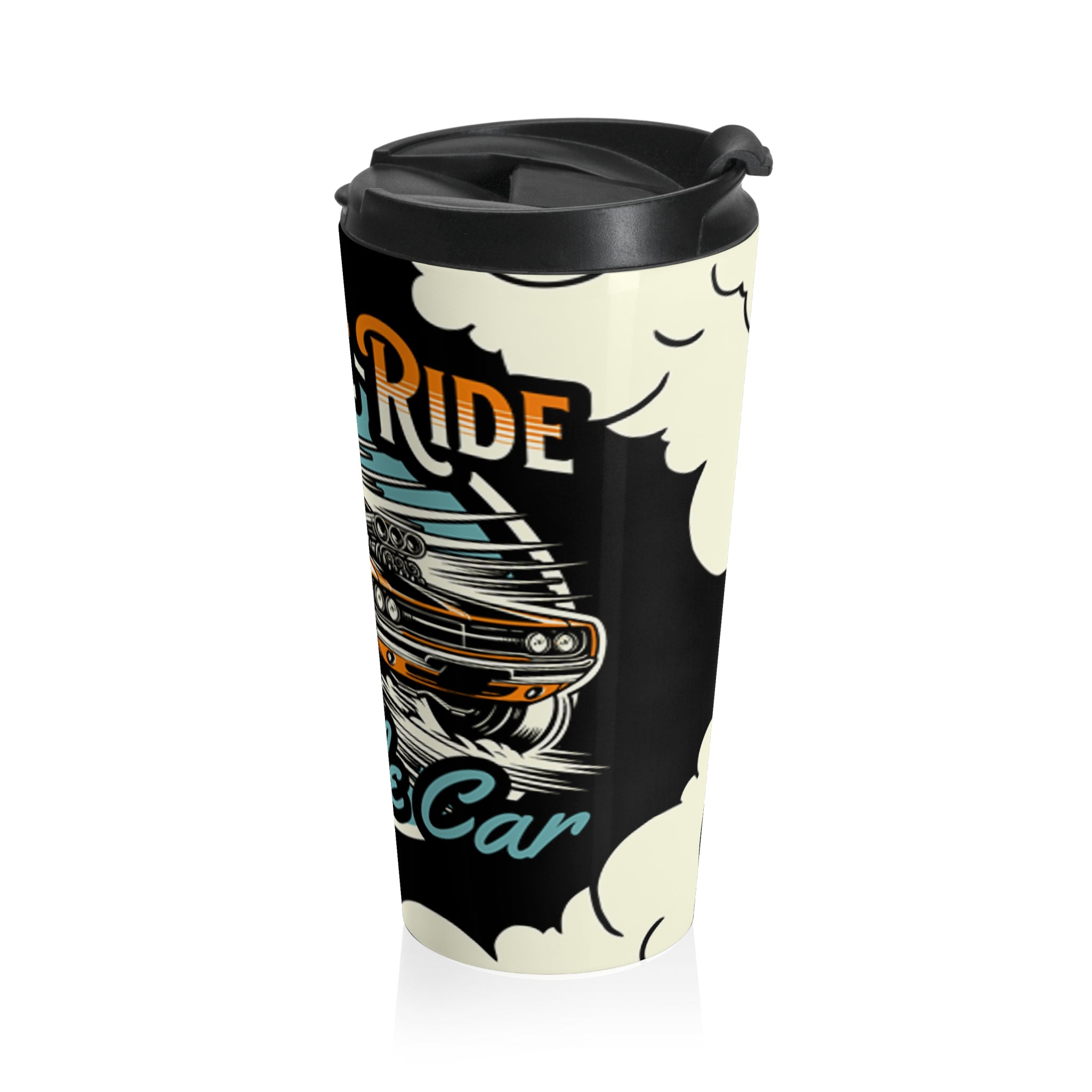 Vintage Ride Muscle Car - Travel Mug