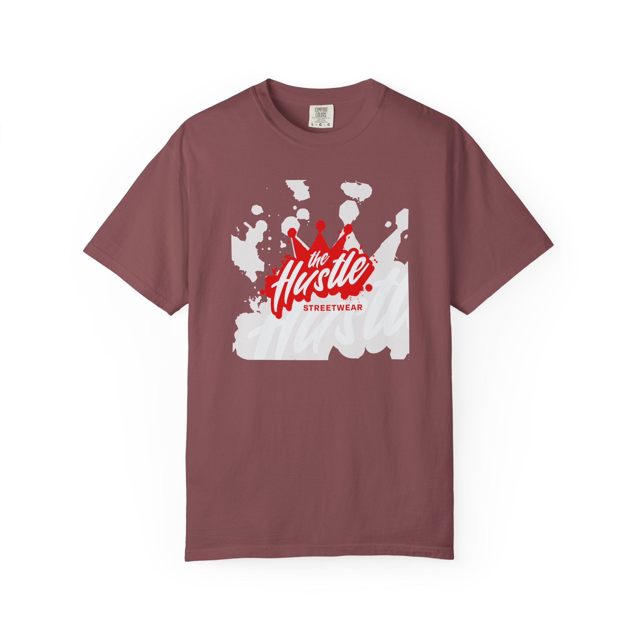 Red Hustle Streewear unisex Garment-Dyed T-Shirt