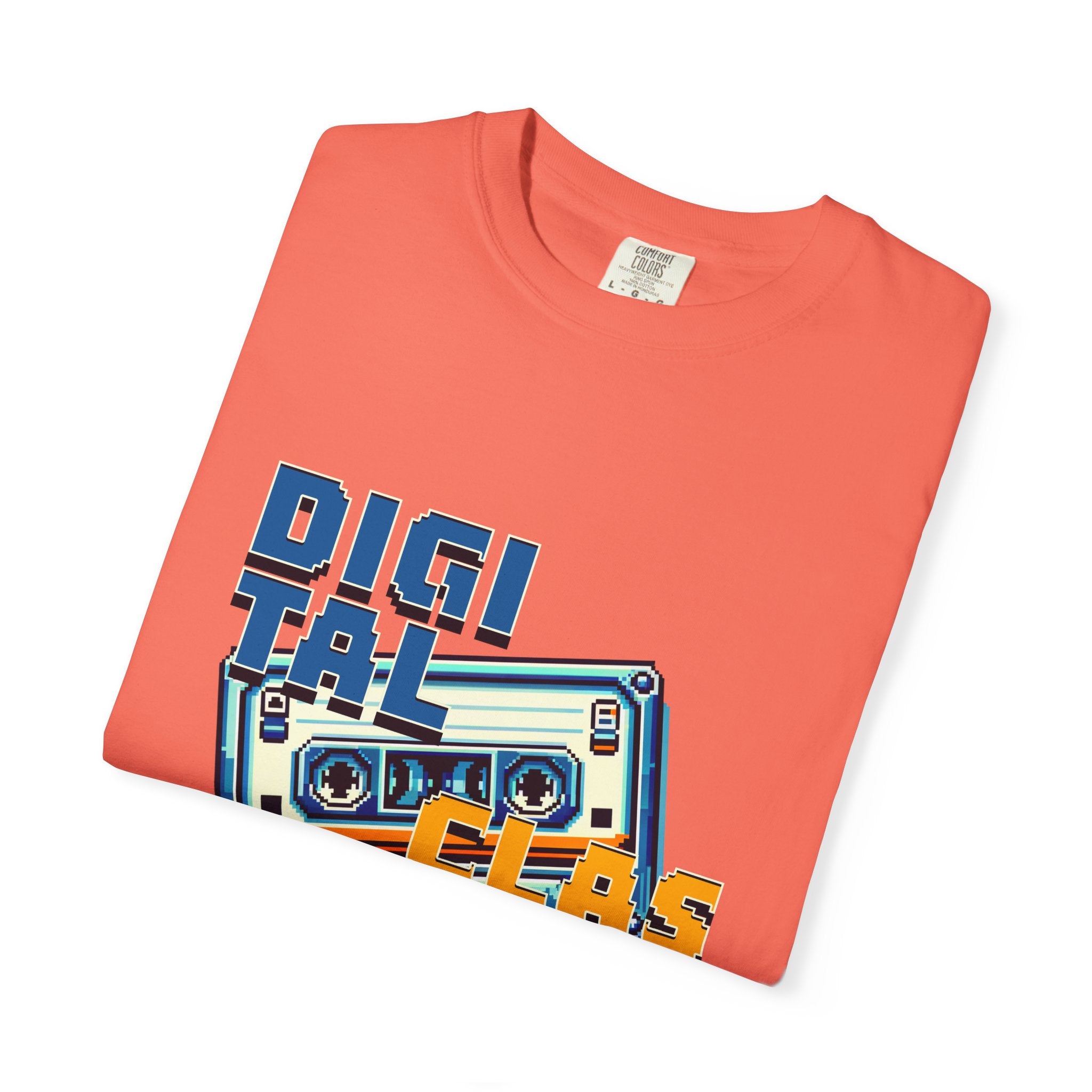 Digital Classics Retro Design Unisex Garment-Dyed T-Shirt