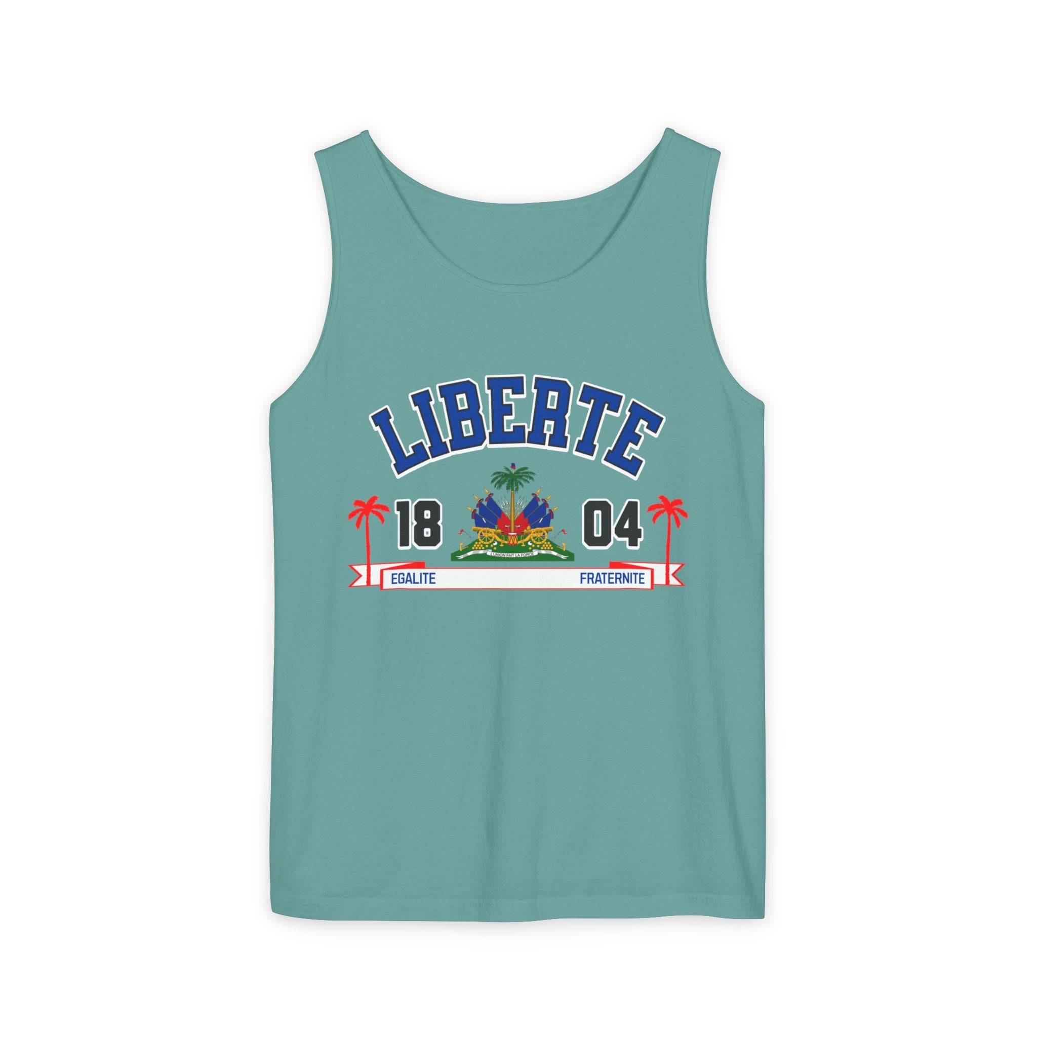 Liberte Egalite Fraternite - Unisex Garment-Dyed Tank Top
