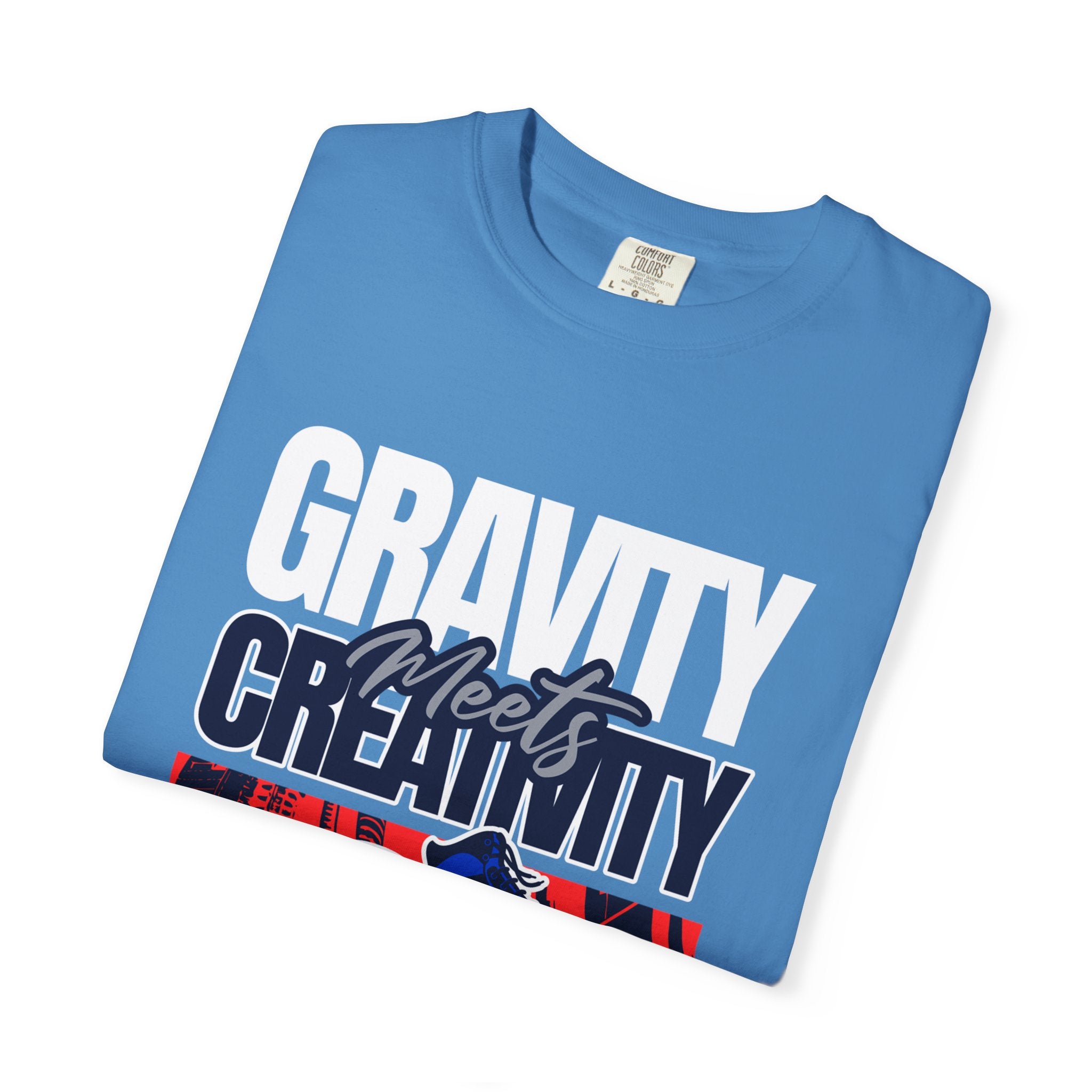 Gravity Meets Creativity 2026 unisex Garment-Dyed T-Shirt