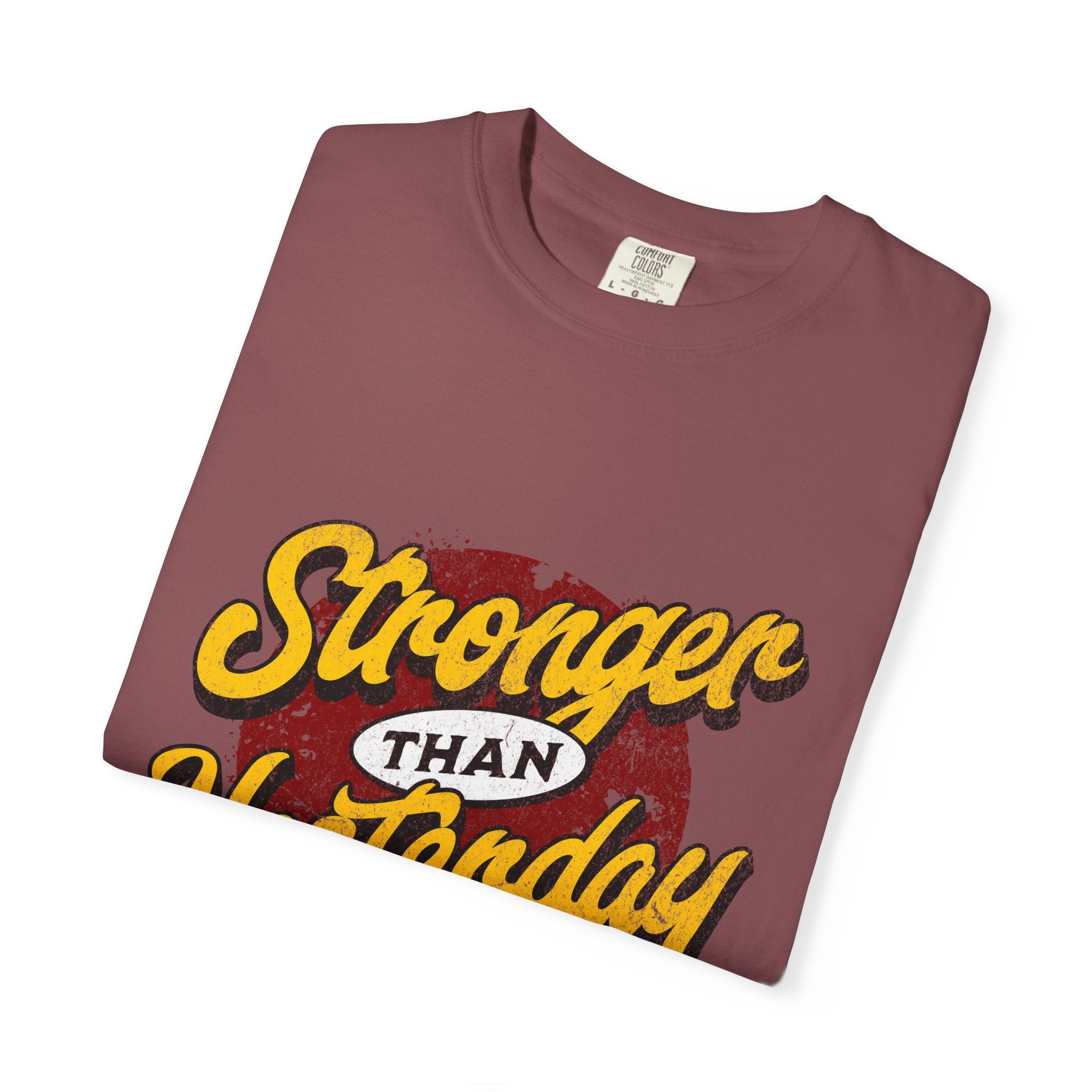 Strength In Every Stitch Unisex Garment-Dyed T-shirt