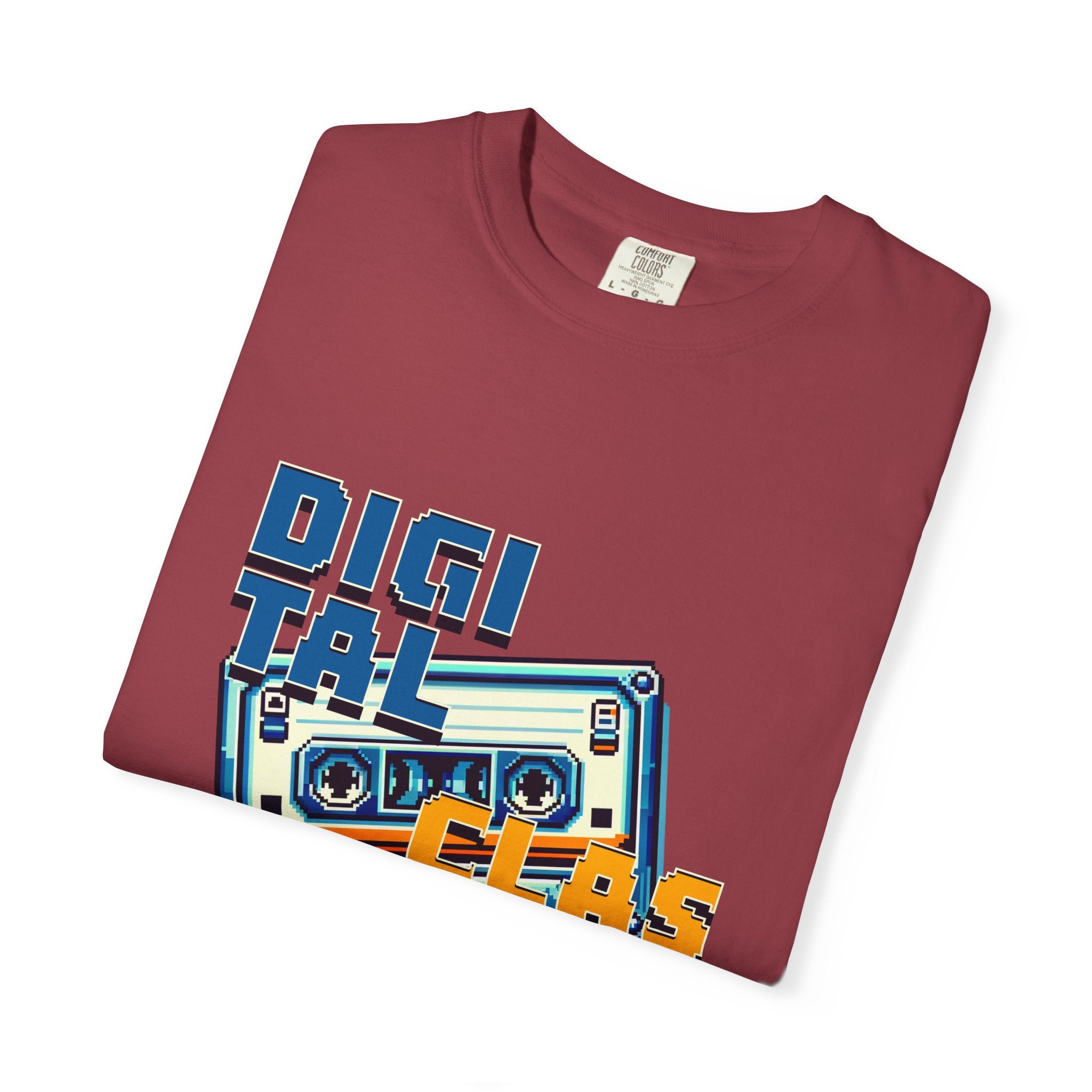 Digital Classics Retro Design Unisex Garment-Dyed T-Shirt