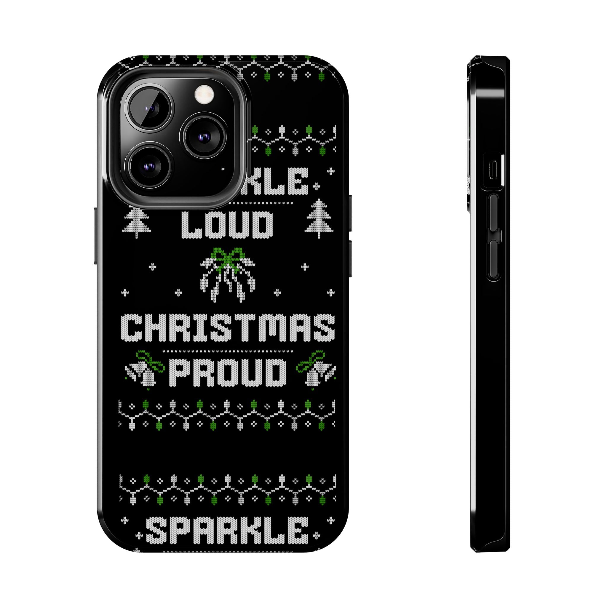 Christmas Proud Tough Phone Cases with Cool Illustrations