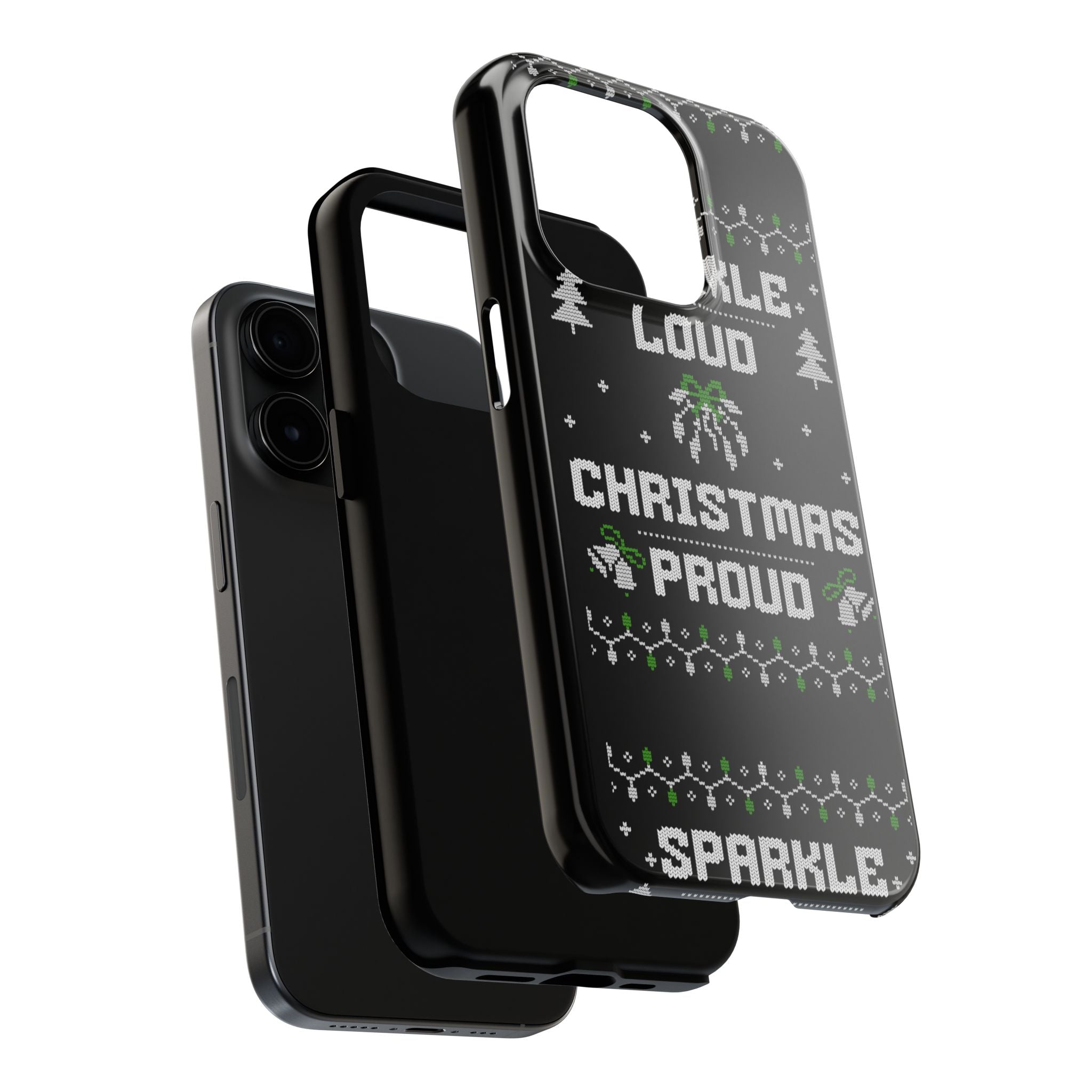 Christmas Proud Tough Phone Cases with Cool Illustrations