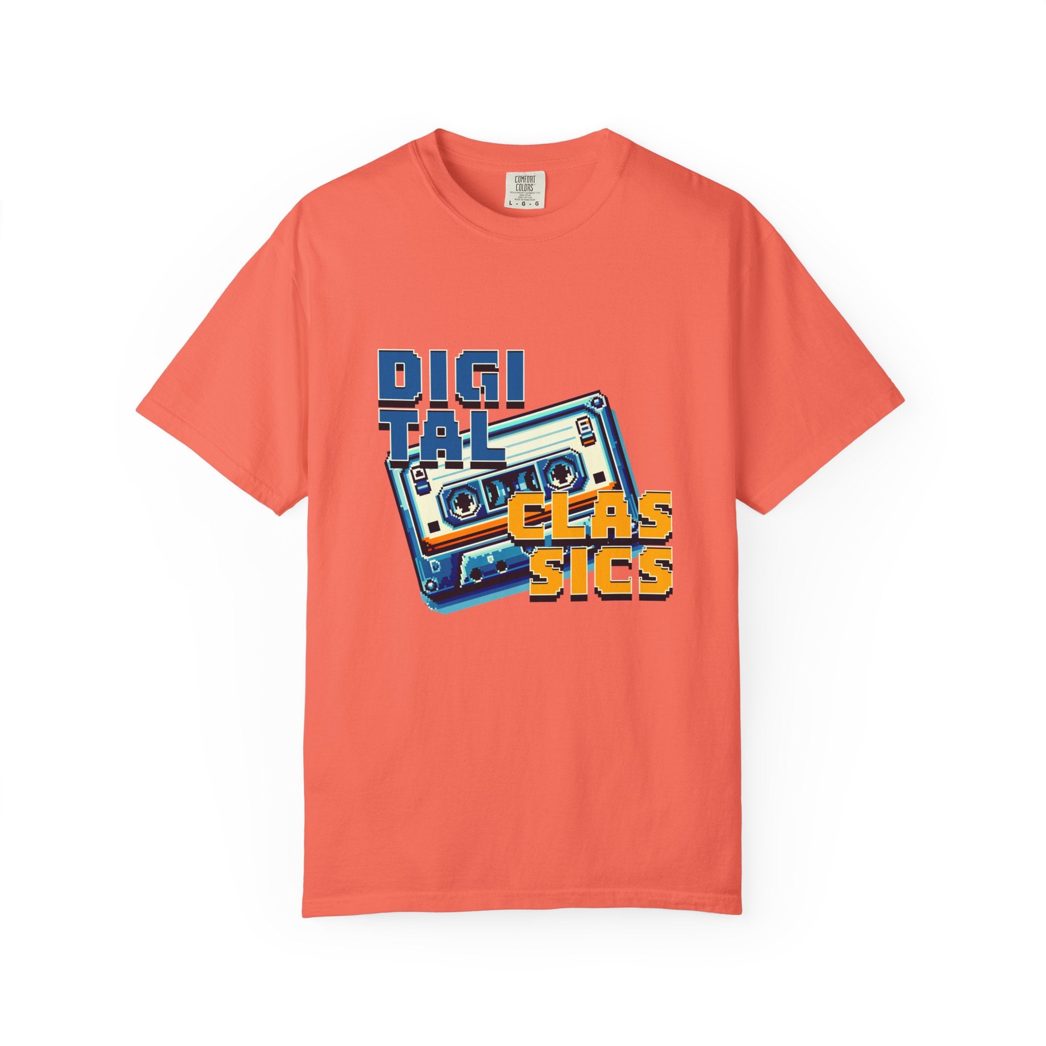 Digital Classics Retro Design Unisex Garment-Dyed T-Shirt