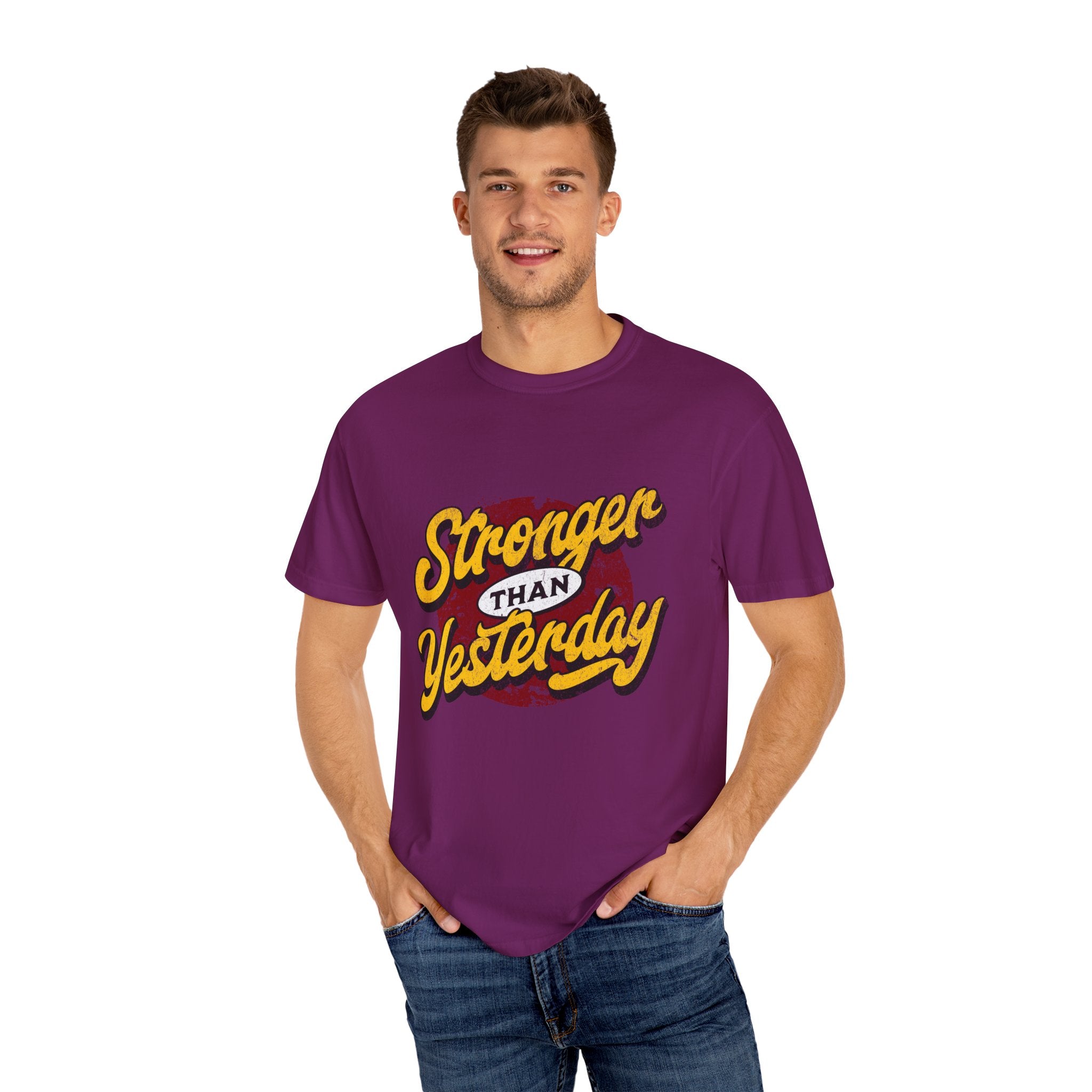 Strength In Every Stitch Unisex Garment-Dyed T-shirt