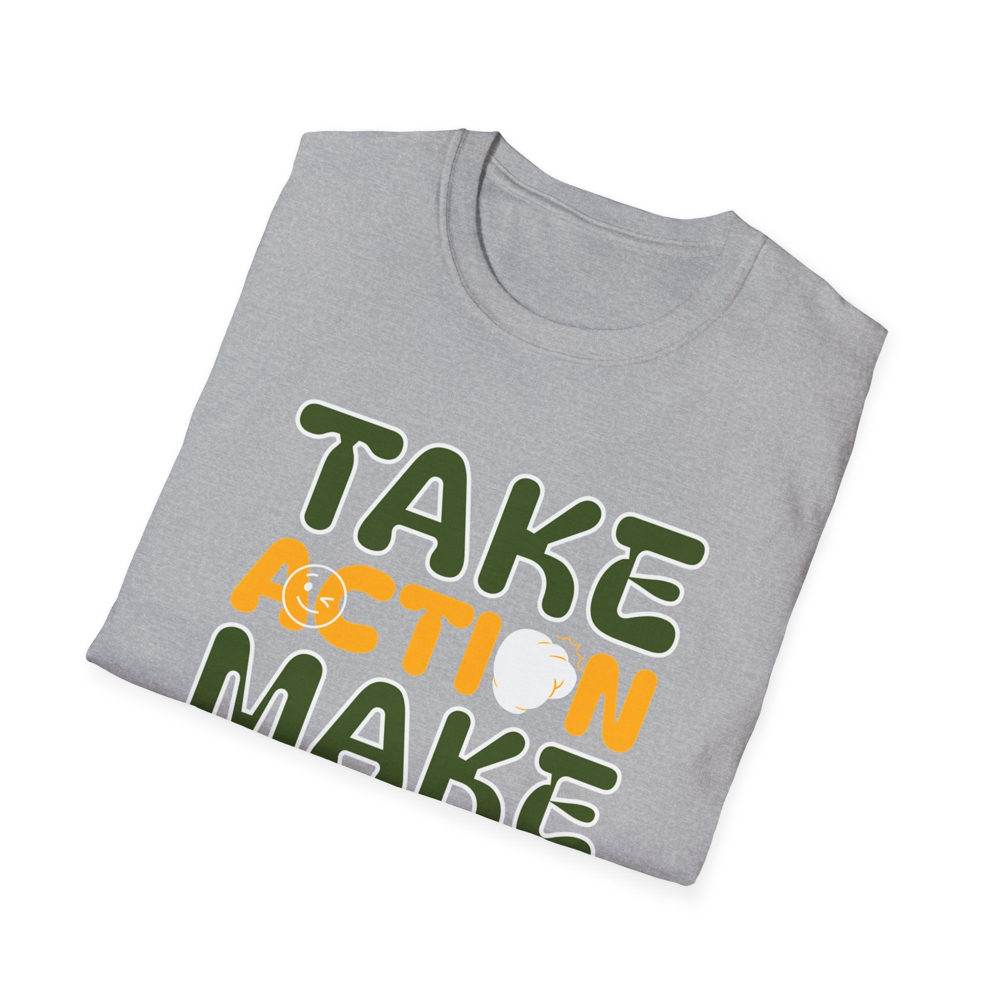 Take Action Make Progress- Sonhco Motivation T-Shirt