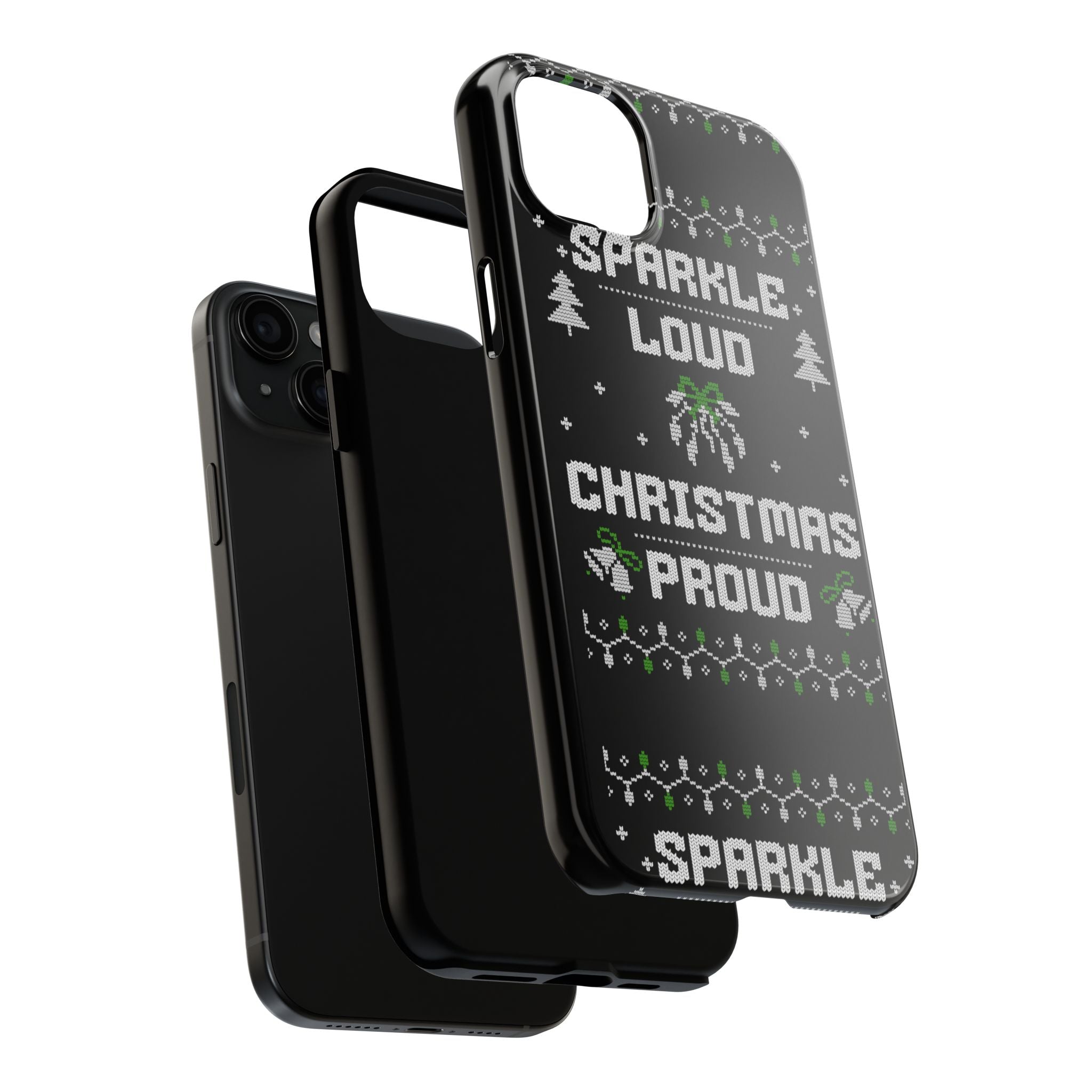 Christmas Proud Tough Phone Cases with Cool Illustrations