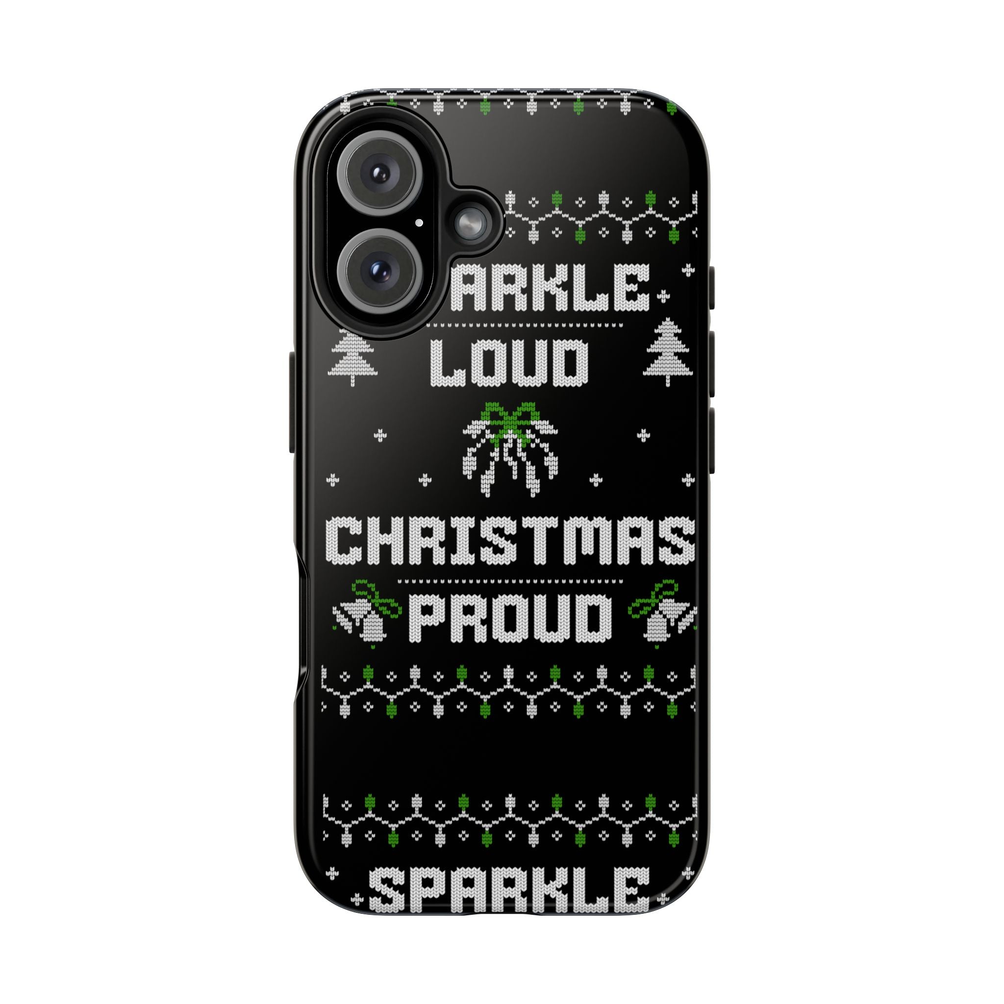 Christmas Proud Tough Phone Cases with Cool Illustrations