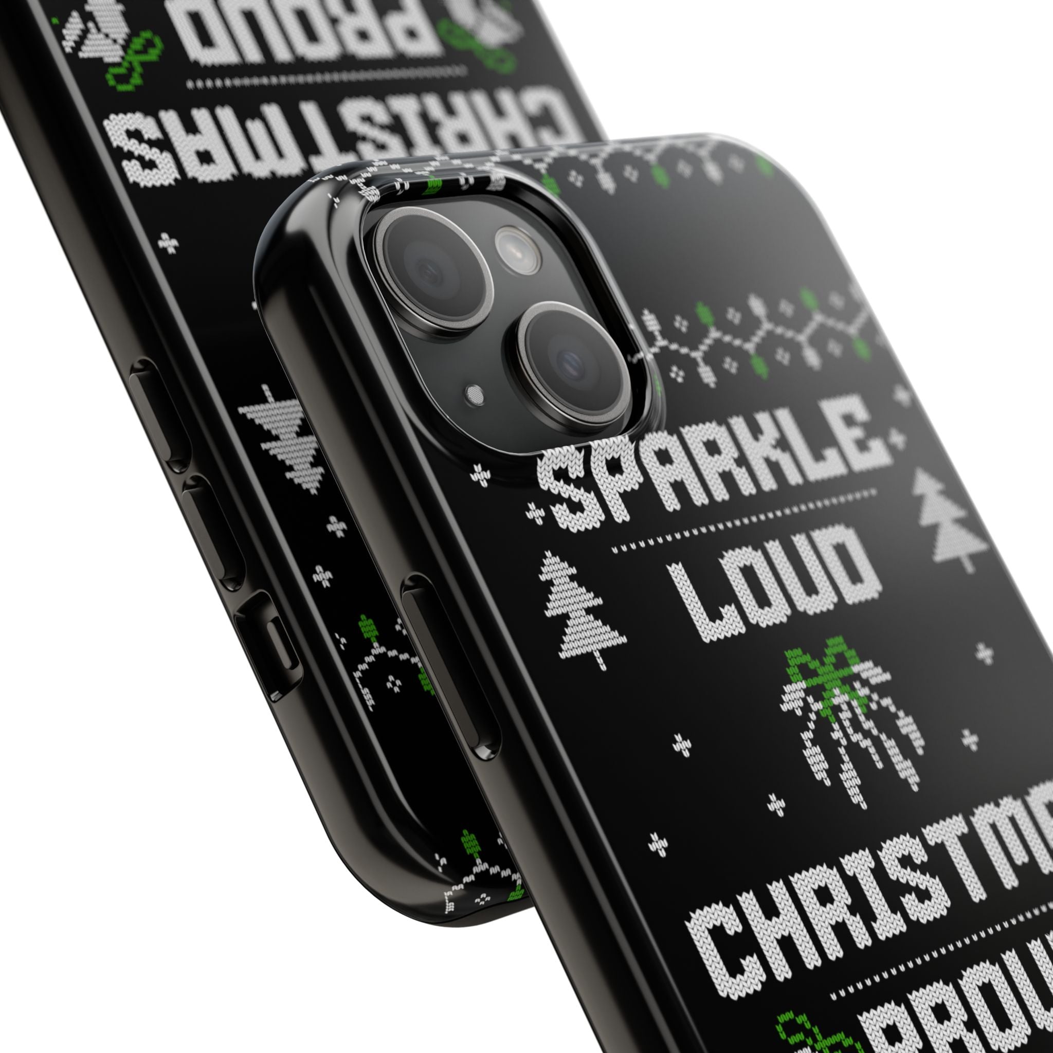 Christmas Proud Tough Phone Cases with Cool Illustrations