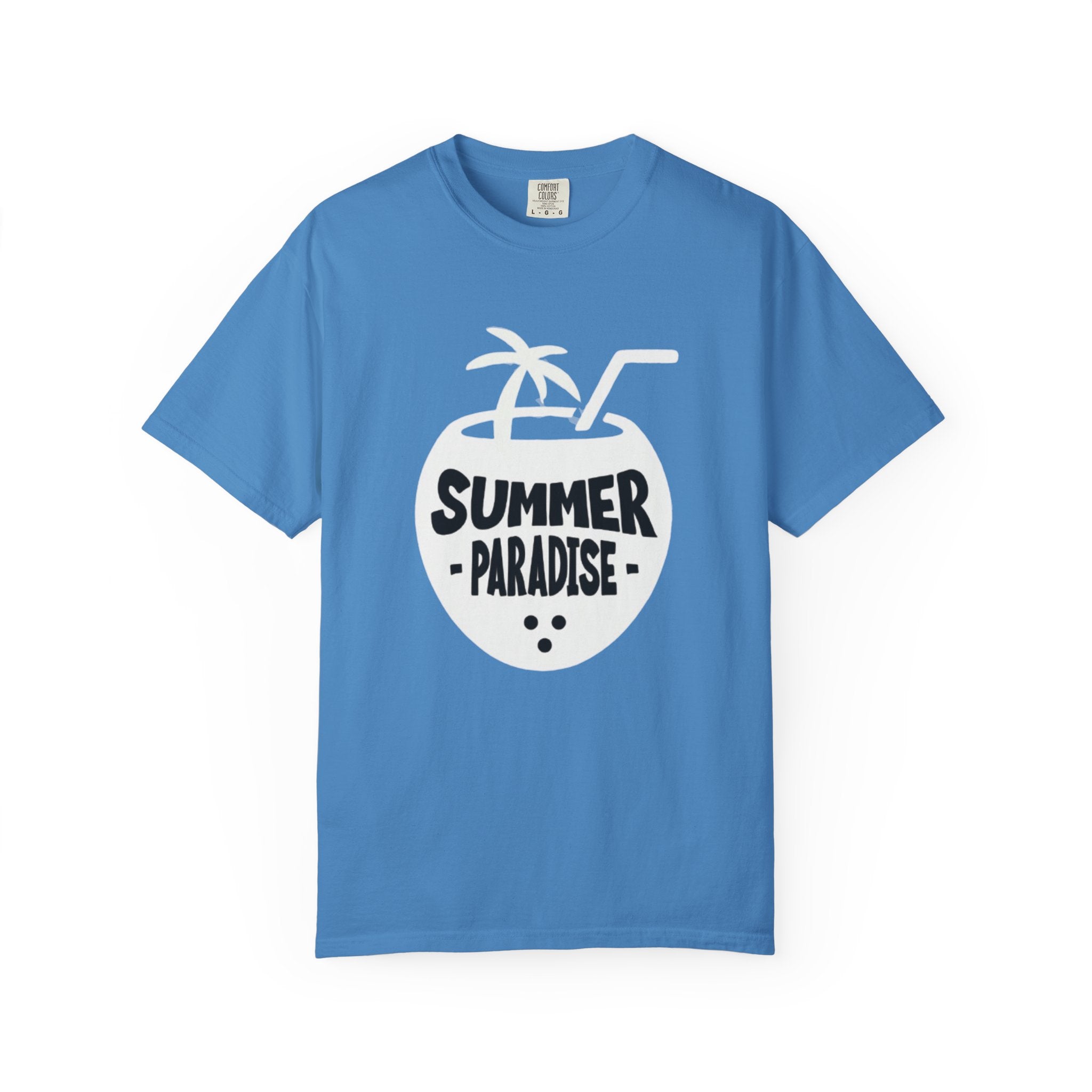 Summer Vibes Paradise 2025 Unisex Garment-Dyed T-Shirt