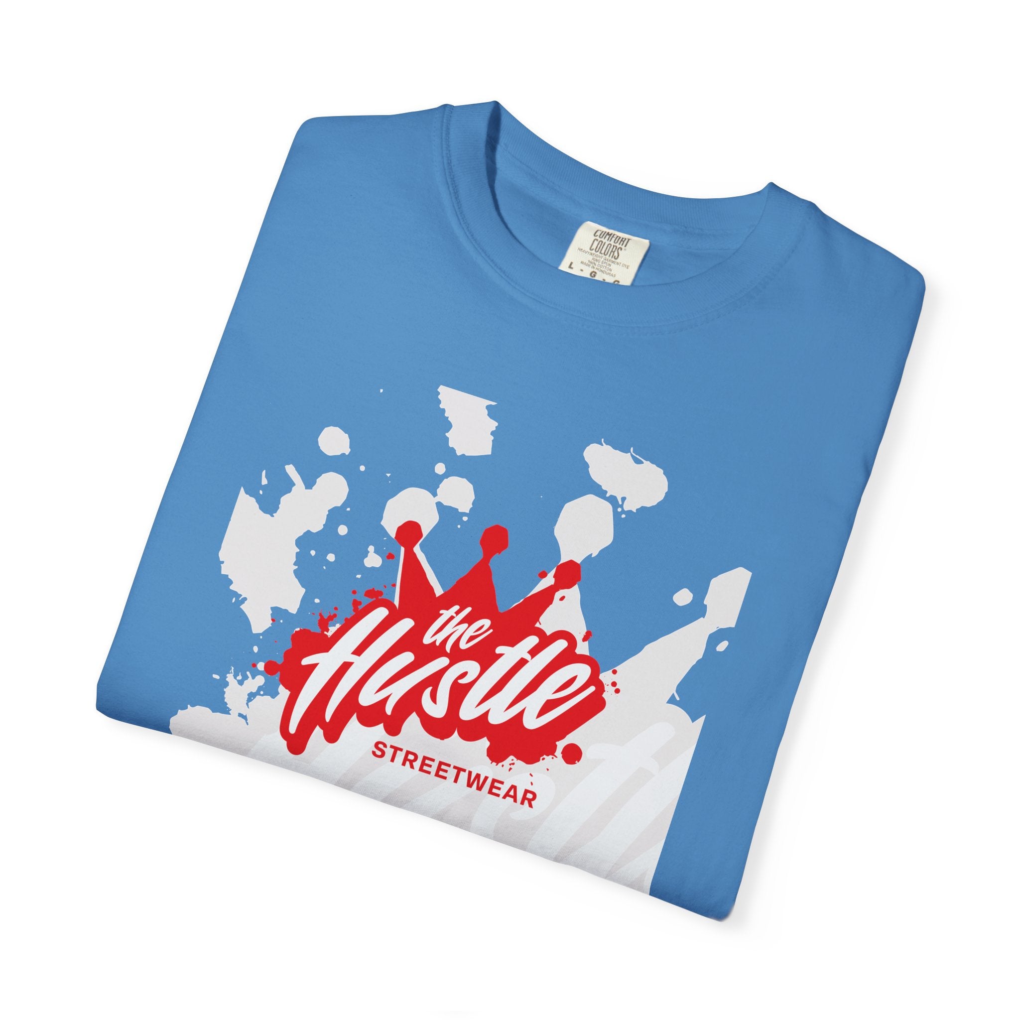 Red Hustle Streewear unisex Garment-Dyed T-Shirt
