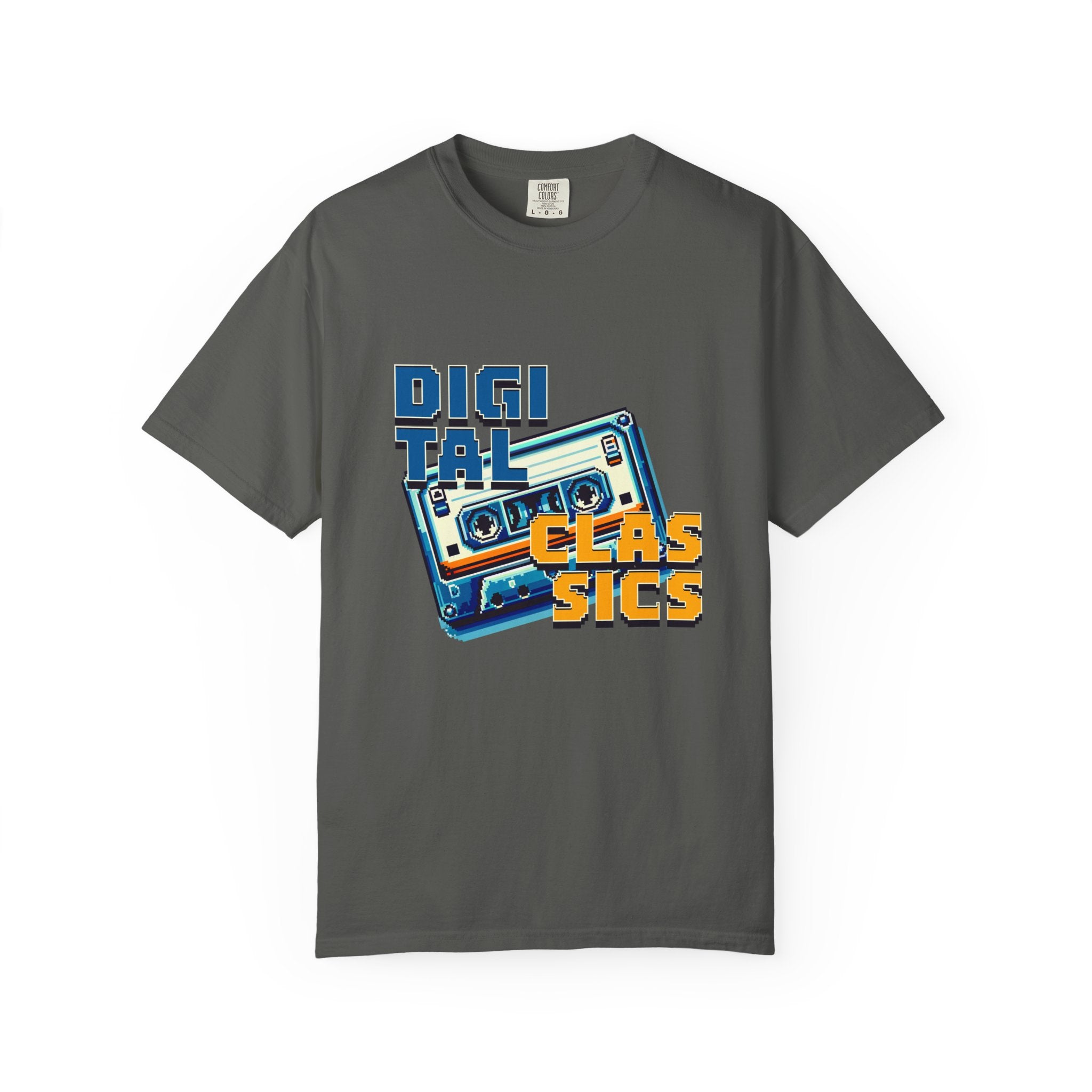 Digital Classics Retro Design Unisex Garment-Dyed T-Shirt