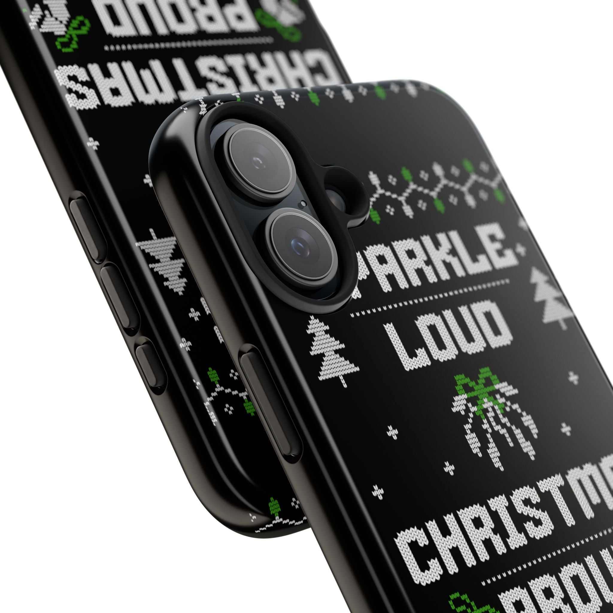 Christmas Proud Tough Phone Cases with Cool Illustrations