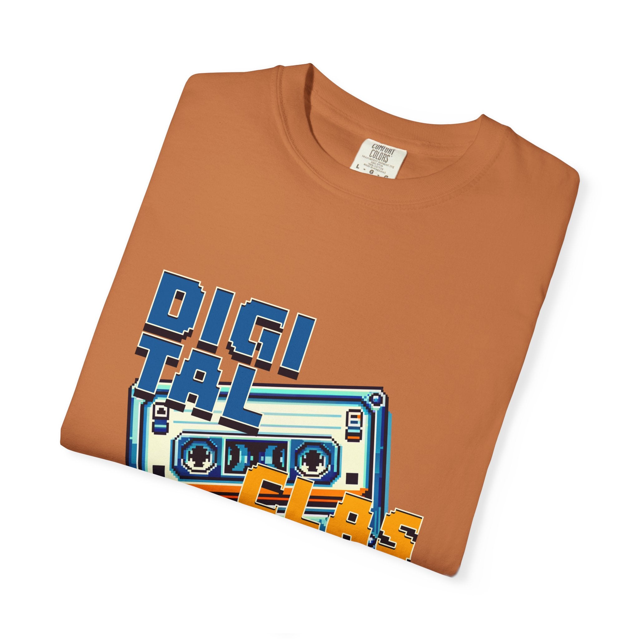 Digital Classics Retro Design Unisex Garment-Dyed T-Shirt