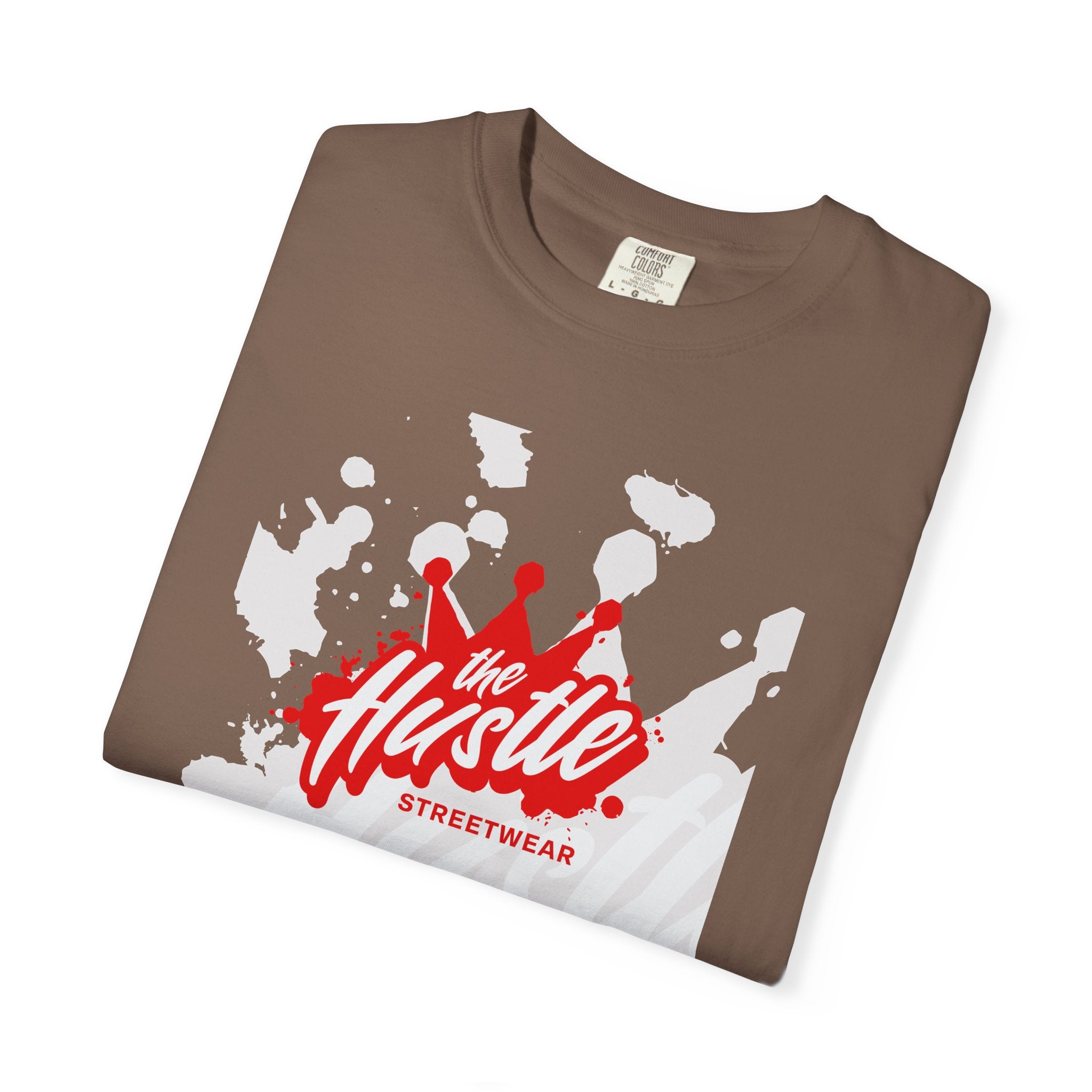 Red Hustle Streewear unisex Garment-Dyed T-Shirt