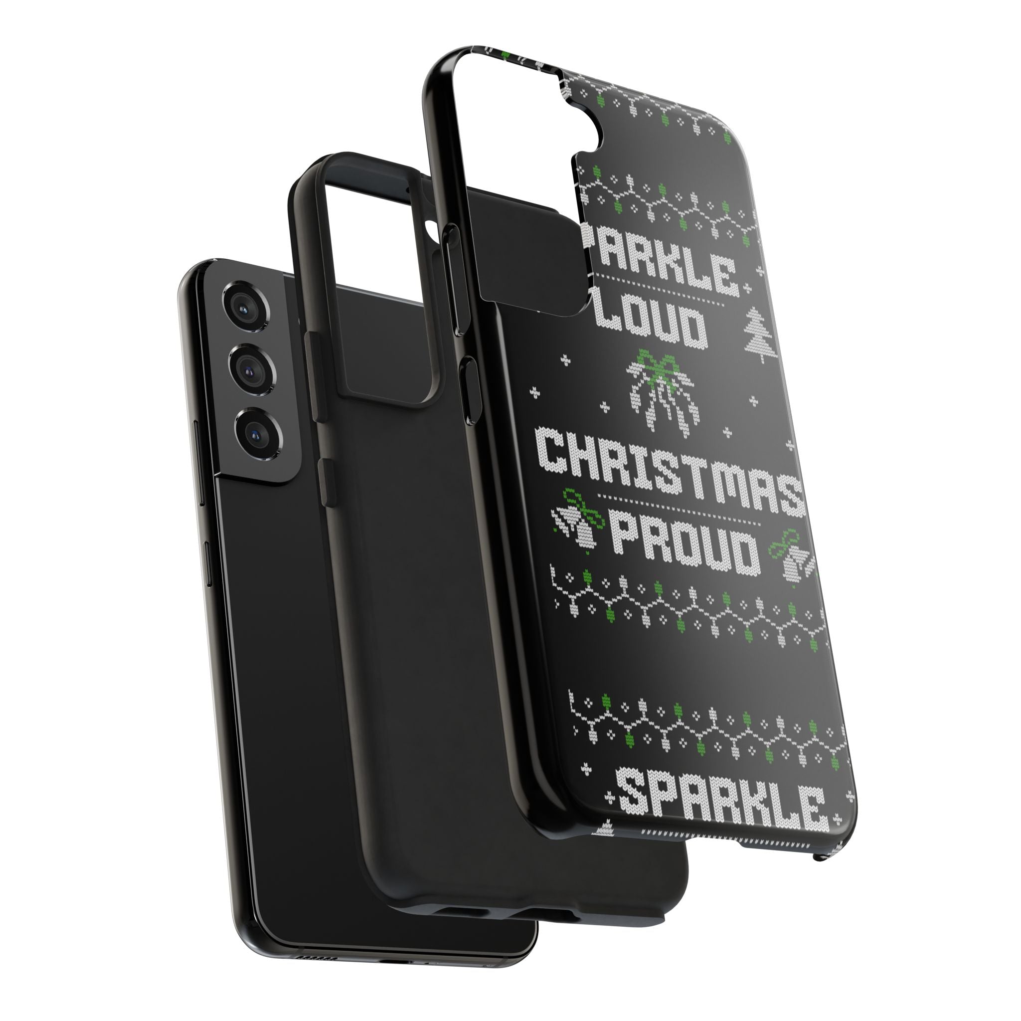 Christmas Proud Tough Phone Cases with Cool Illustrations