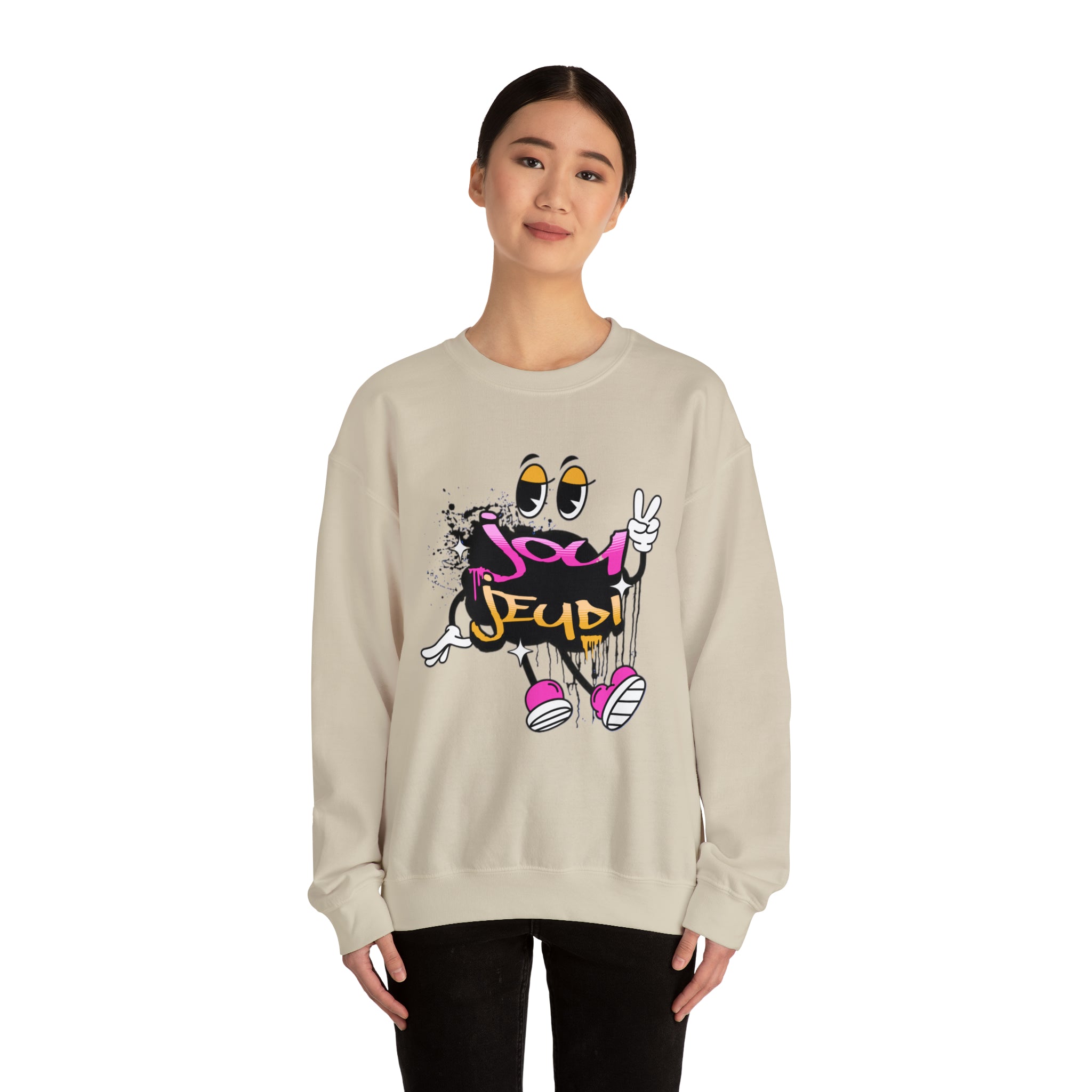 Jou Jeudi - Unisex Heavy Blend™ Crewneck Sweatshirt