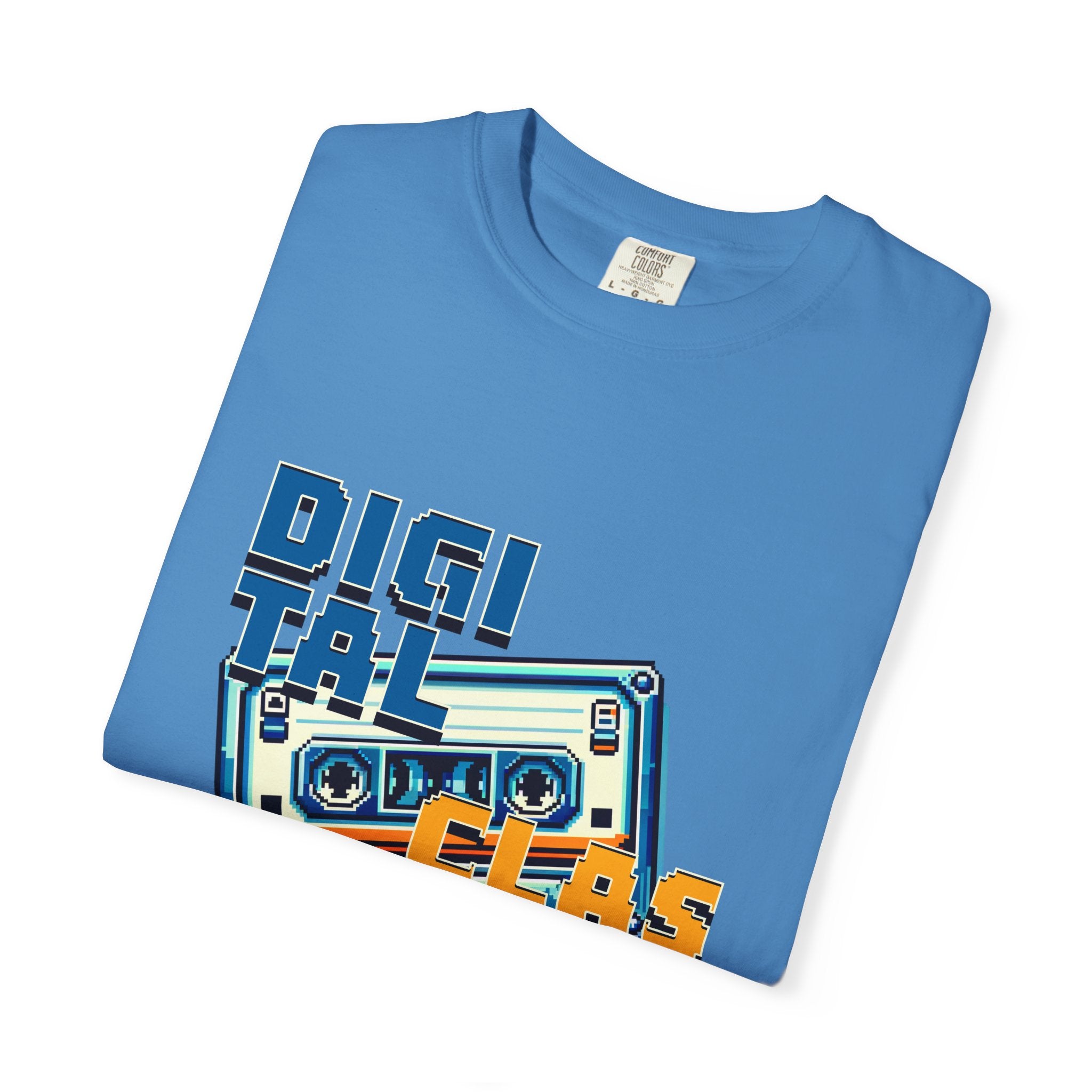 Digital Classics Retro Design Unisex Garment-Dyed T-Shirt